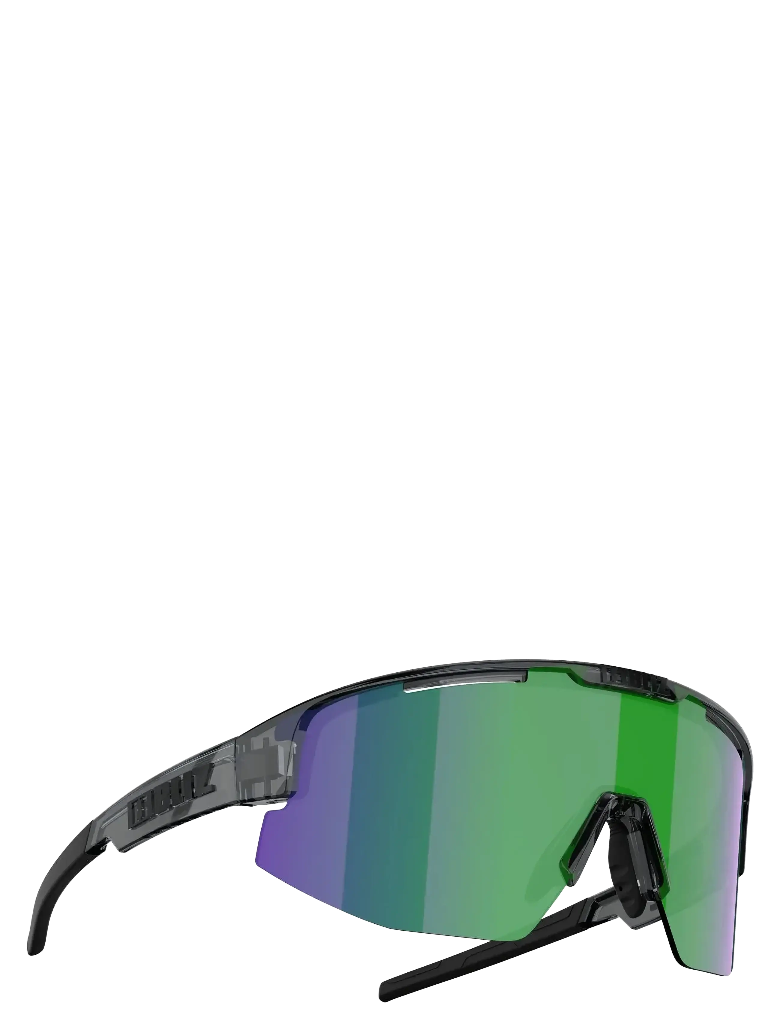 Bliz - MATRIX - briller - crystal black / brown w green multi - 1