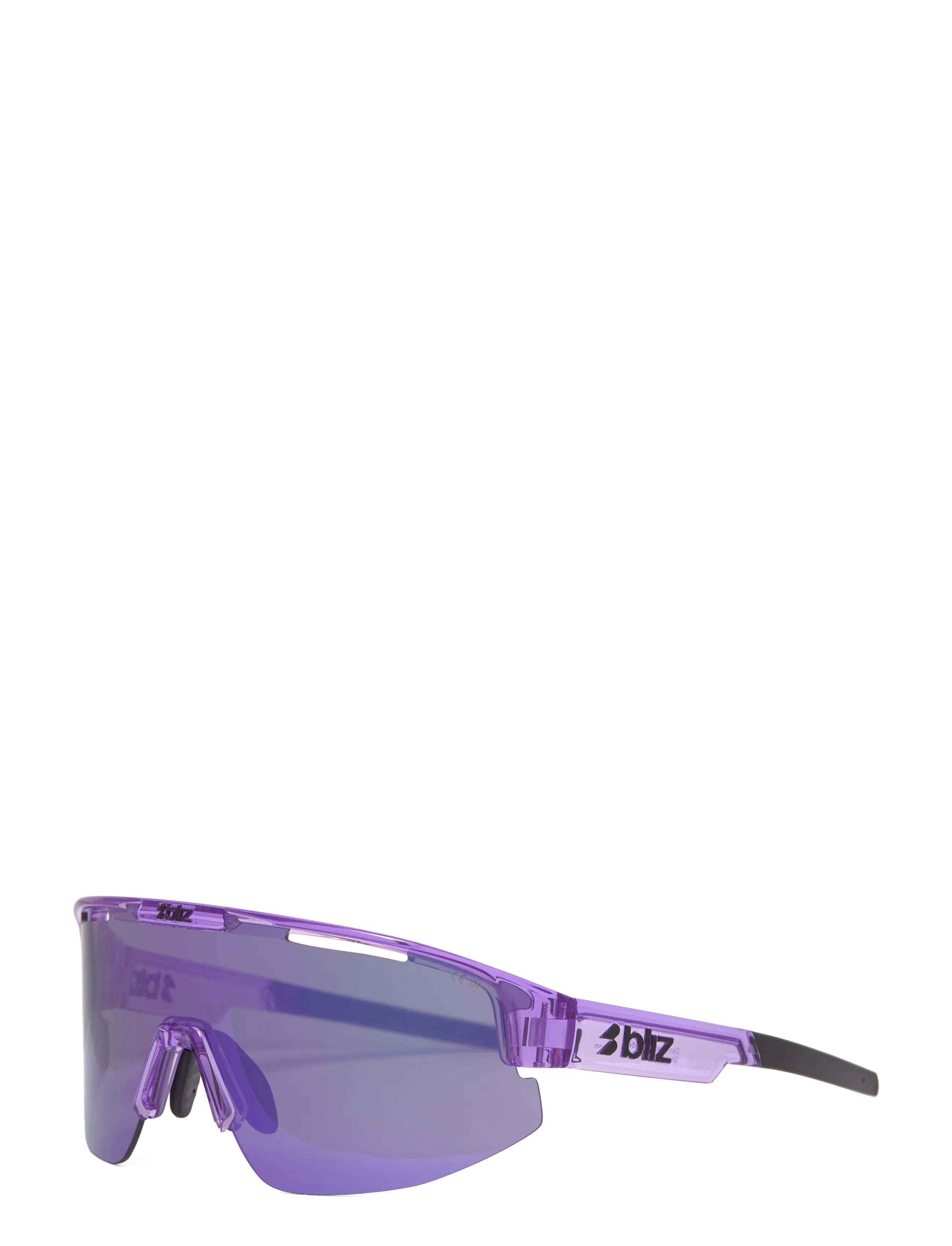 Bliz - MATRIX - prillid - transparant purple / smoke w purple multi - 1