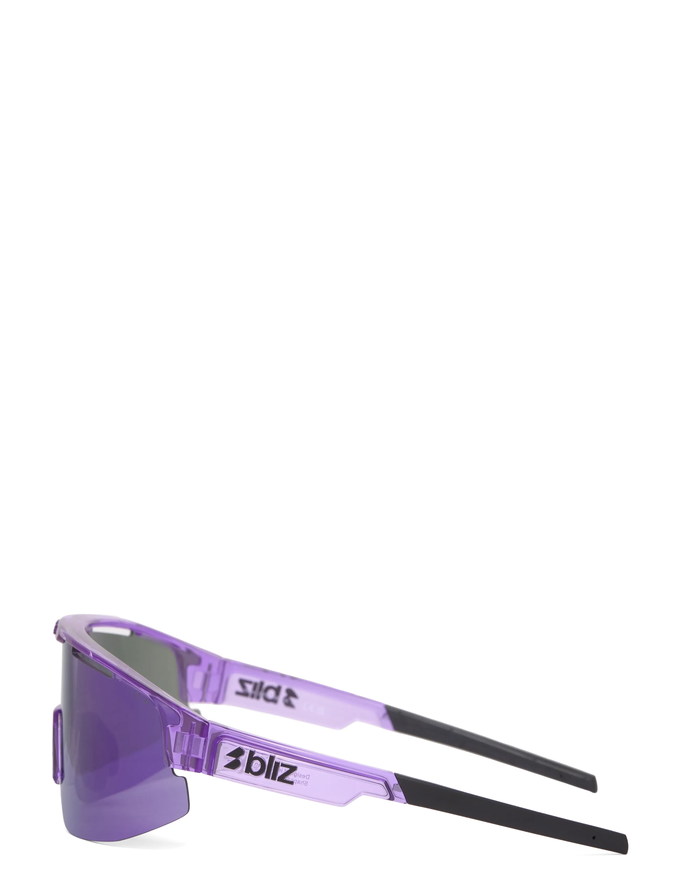 Bliz - MATRIX - prillid - transparant purple / smoke w purple multi - 2