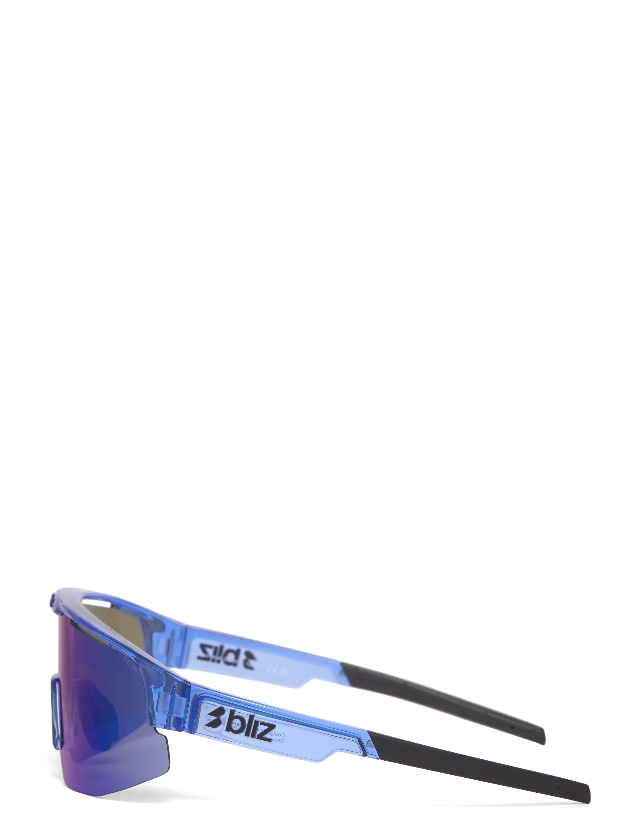 Bliz - Matrix Small - prillid - transparant blue / smoke w blue mutli - 2