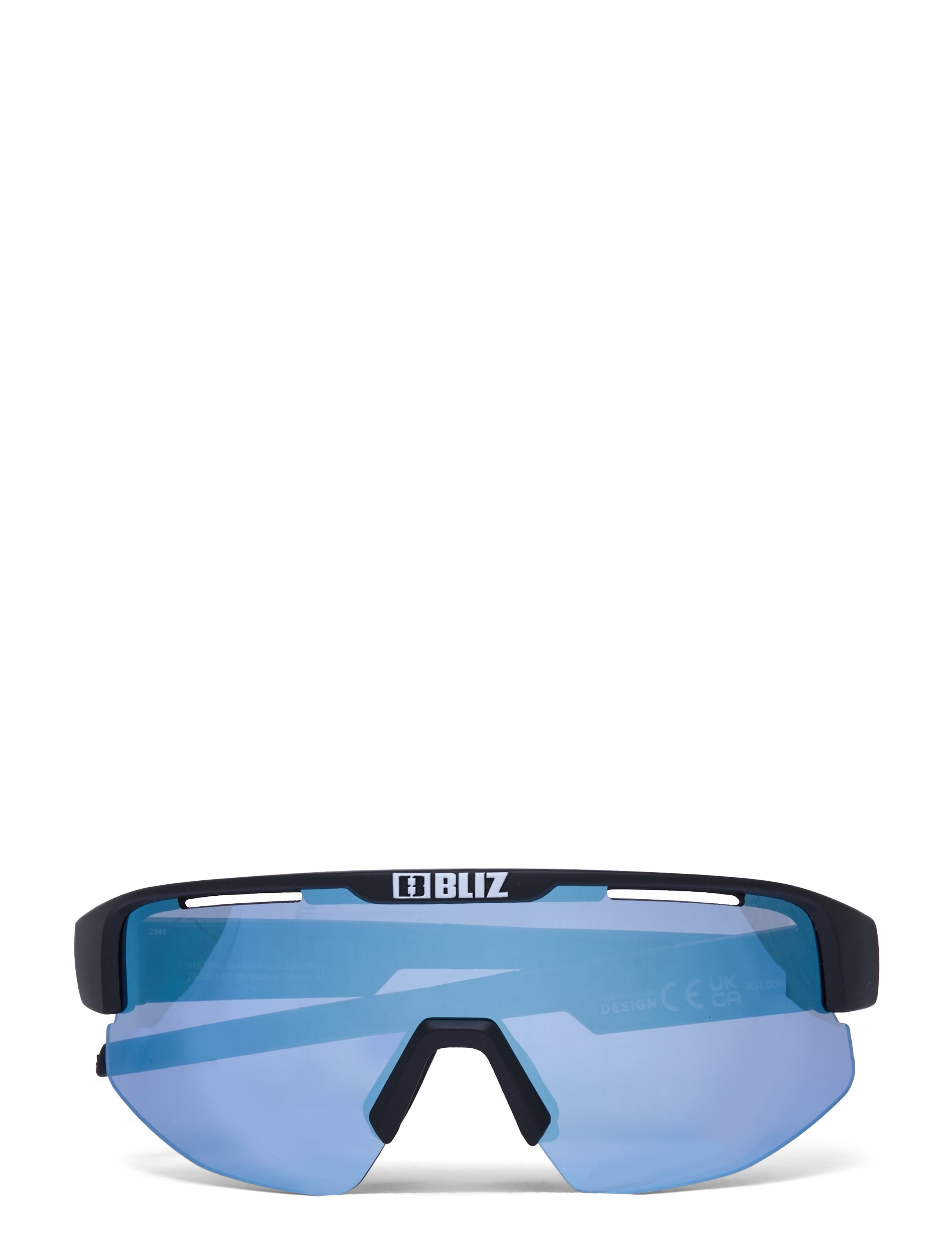 Bliz Matrix Small - Solbriller - MATTE BLACK / SMOKE W ICE BLUE MULTI / black