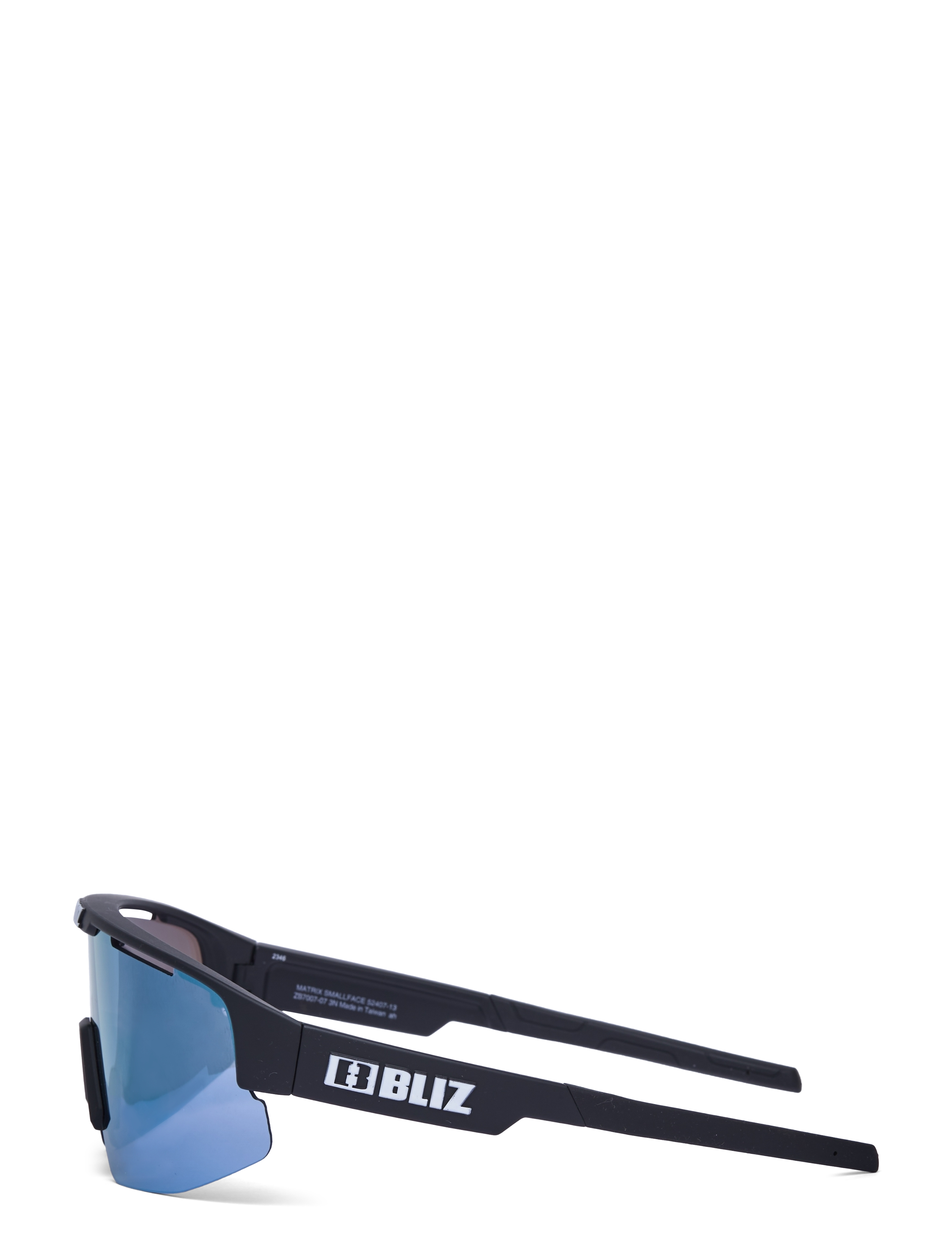Bliz - Matrix Small - glasses - matte black / smoke w ice blue multi - 2