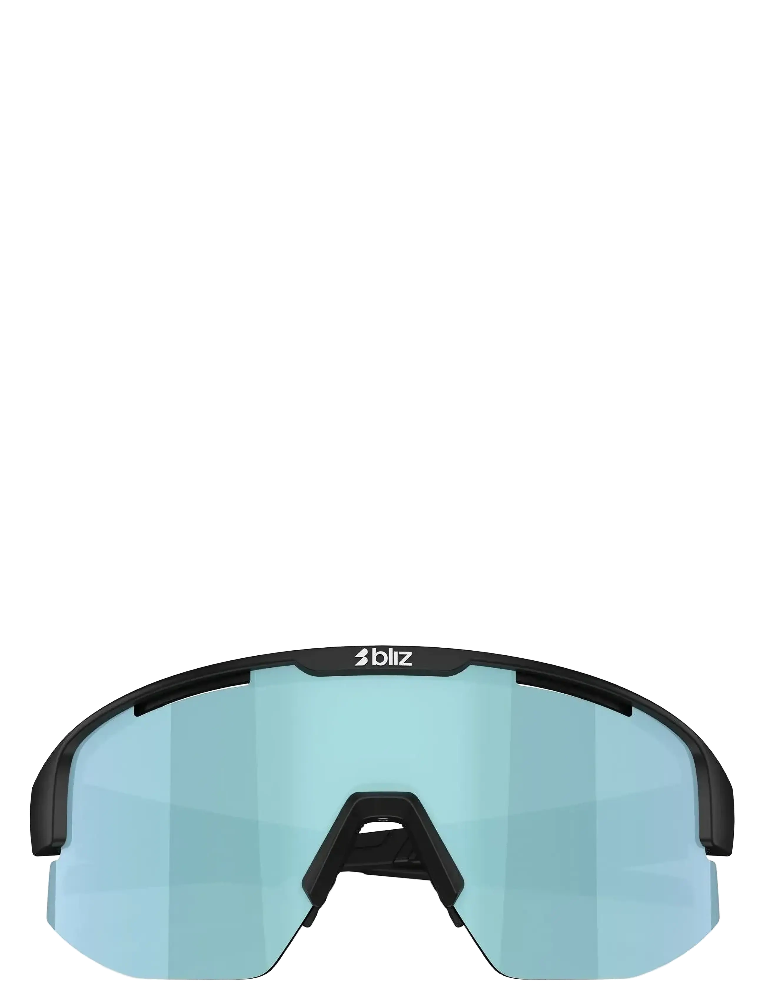 Bliz - Matrix Small - glasses - matte black / smoke w ice blue multi - 5