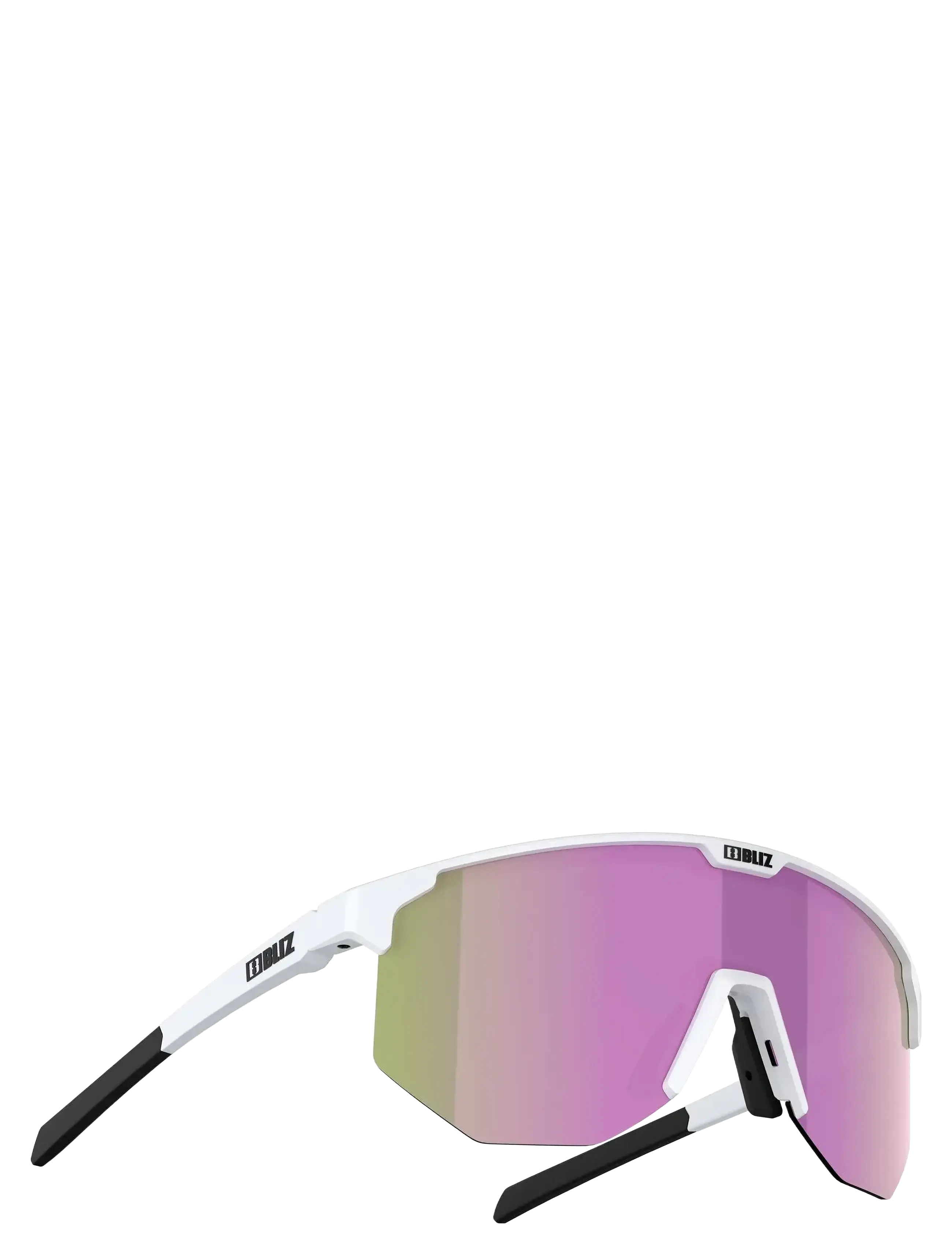 Bliz - Hero - matt white / brown w pink multi - 1