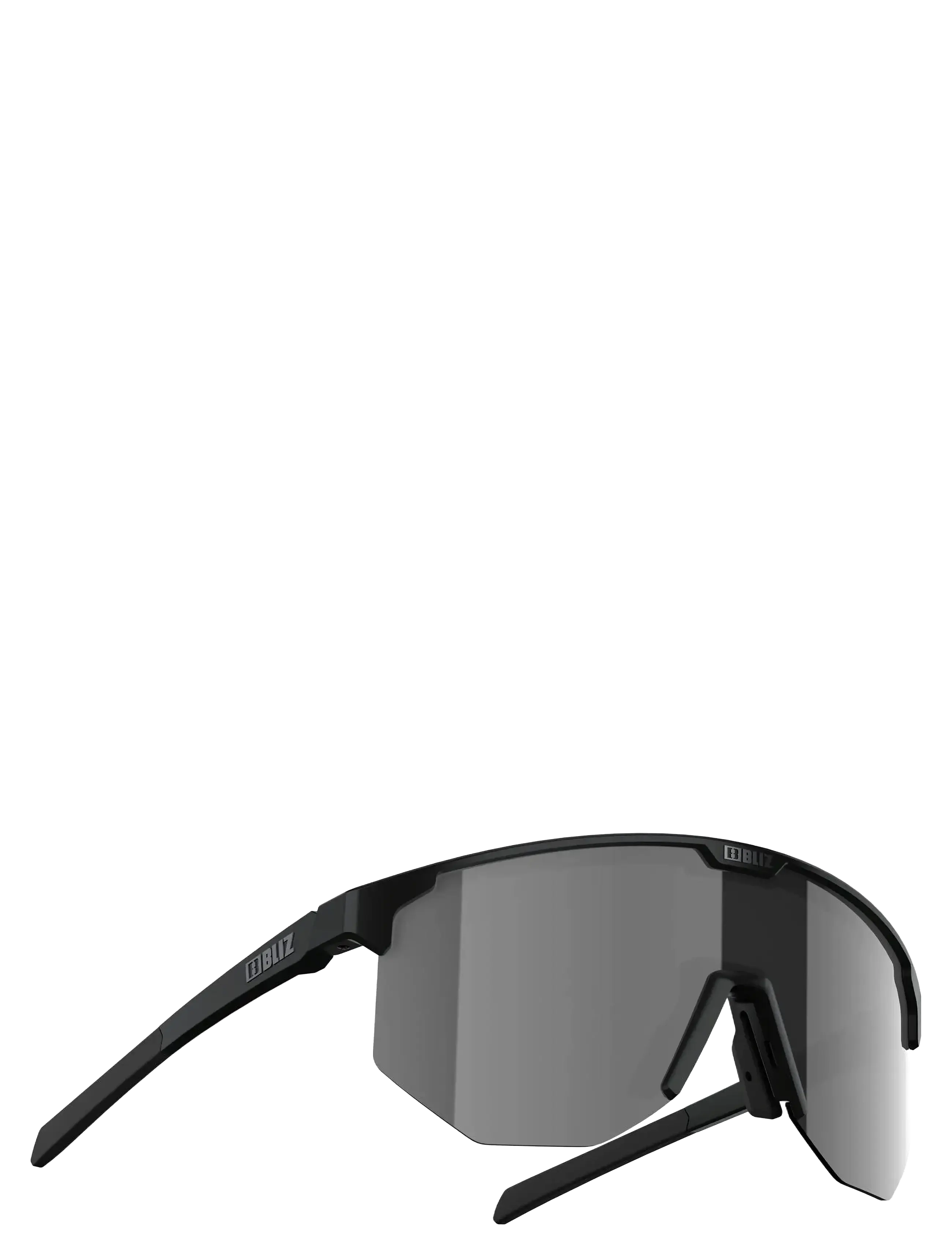 Bliz - Hero Small - matt black / smoke w silver mirror - 1
