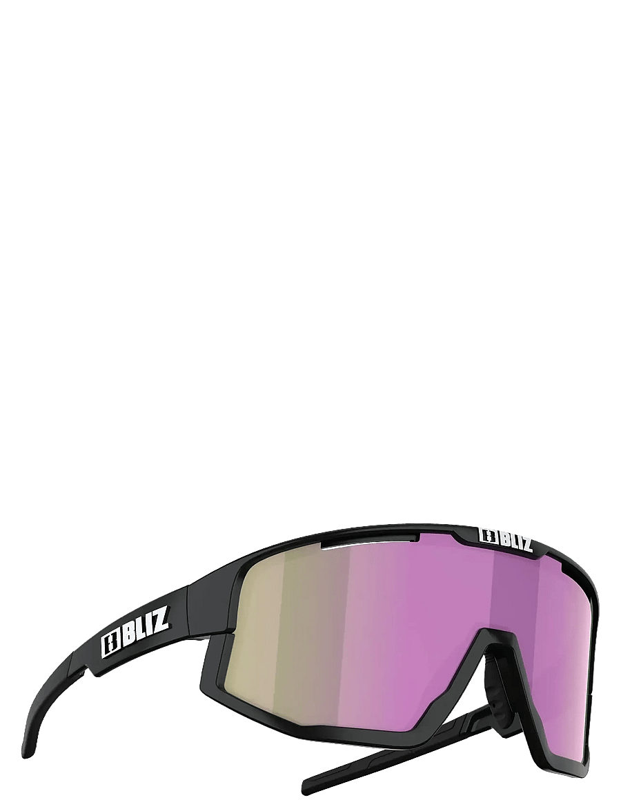 Bliz - FUSION SMALL - briller - matt black / brown w rose multi - 1