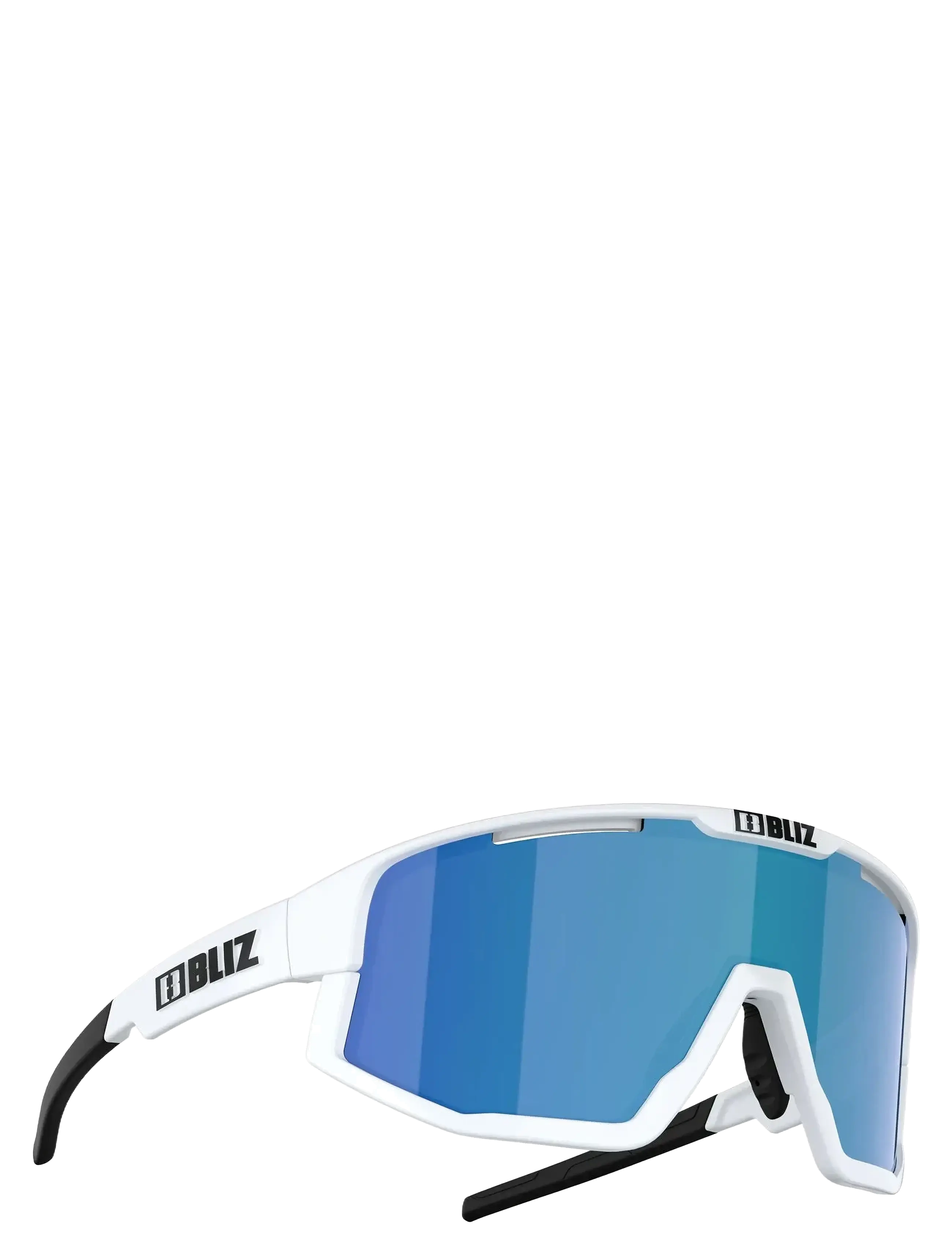 Bliz - Fusion Small - brillen - matt white / brown w blue multi - 1