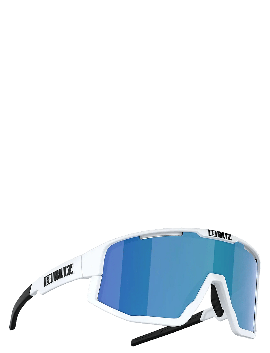 Bliz - Fusion Small - prillid - matt white / brown w blue multi - 1