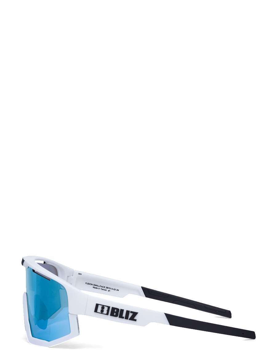 Bliz - Fusion Small - prillid - matt white / brown w blue multi - 2