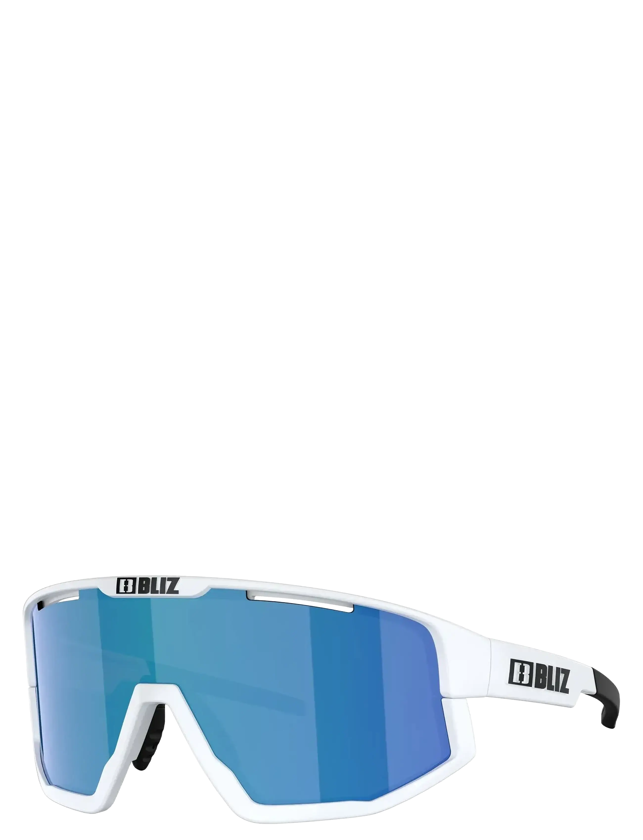Bliz - Fusion Small - brillen - matt white / brown w blue multi - 3