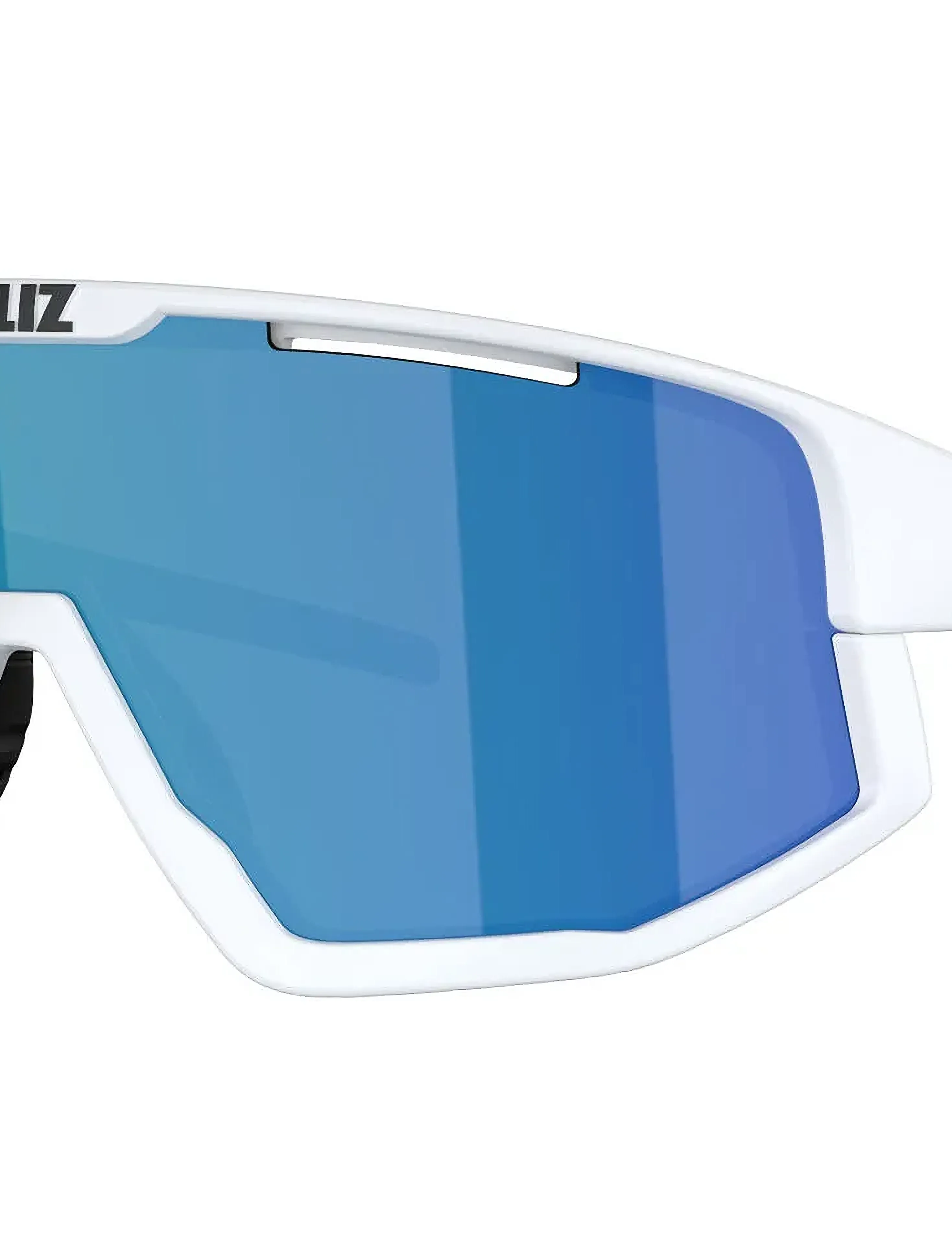 Bliz - Fusion Small - brillen - matt white / brown w blue multi - 5