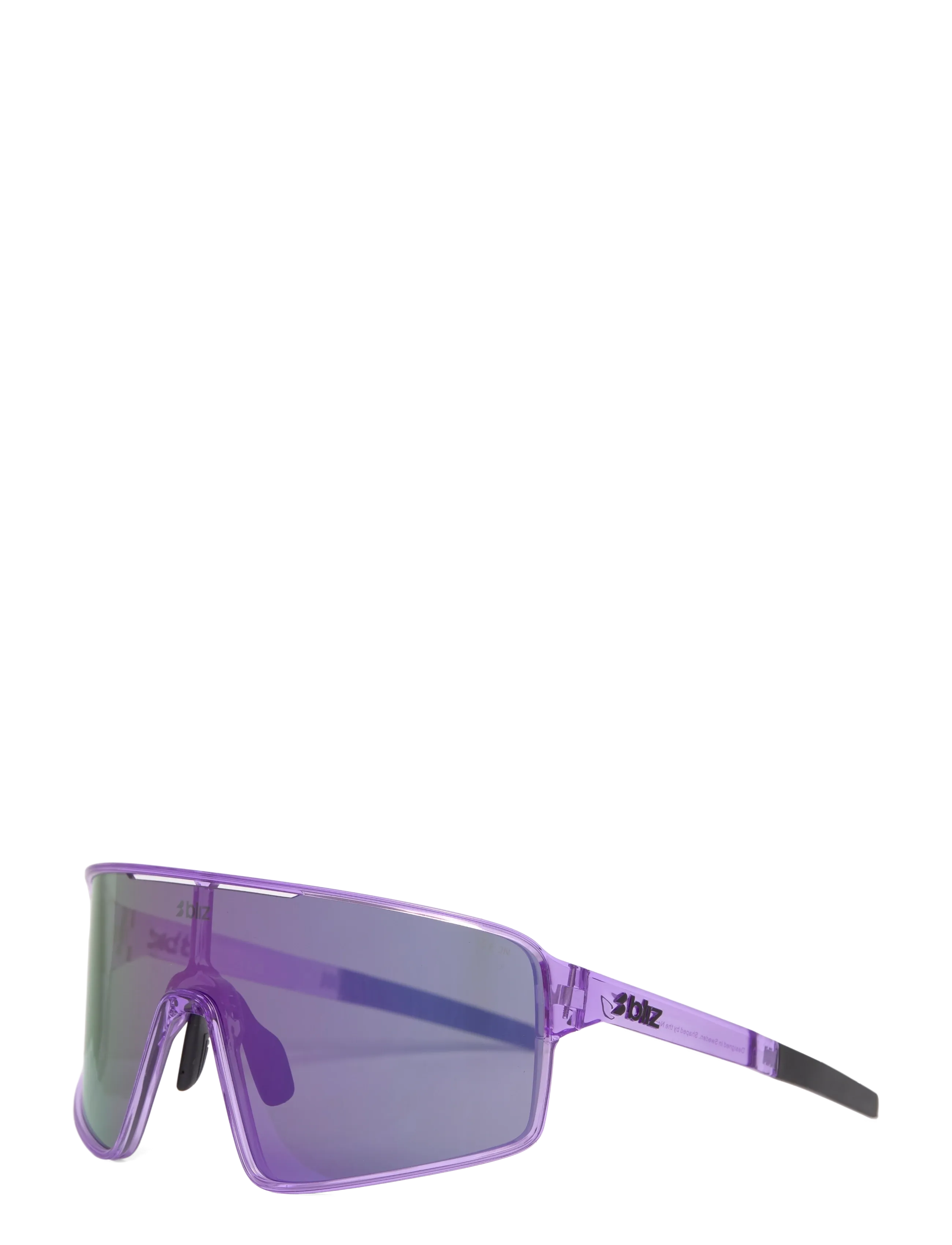 Bliz - P001S - brilles - transparant purple / smoke w purple multi - 1
