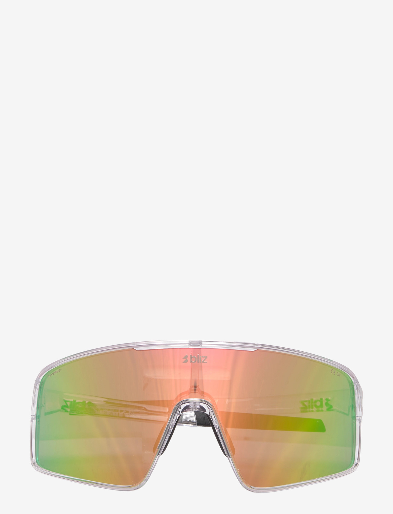 Bliz - P001S - brillen - transparent white / brown w green multi - 0