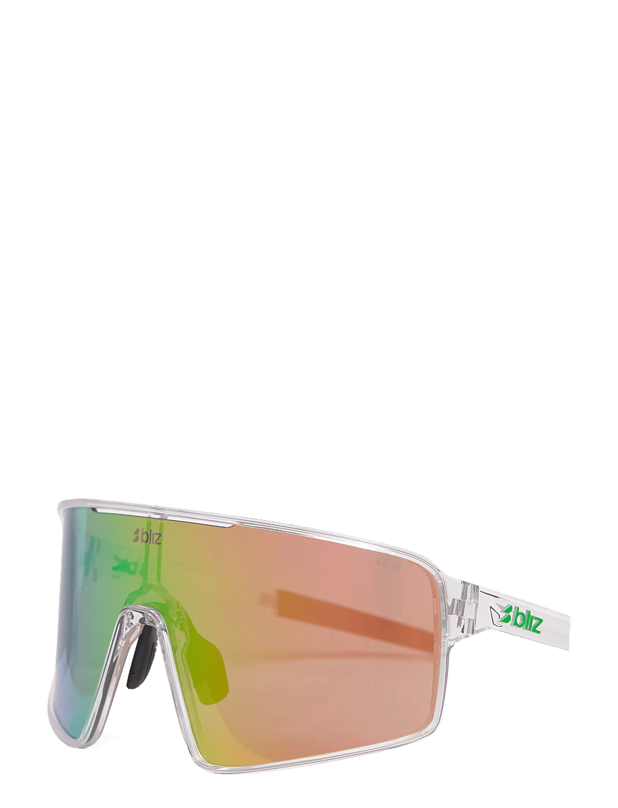 Bliz - P001S - brillen - transparent white / brown w green multi - 1