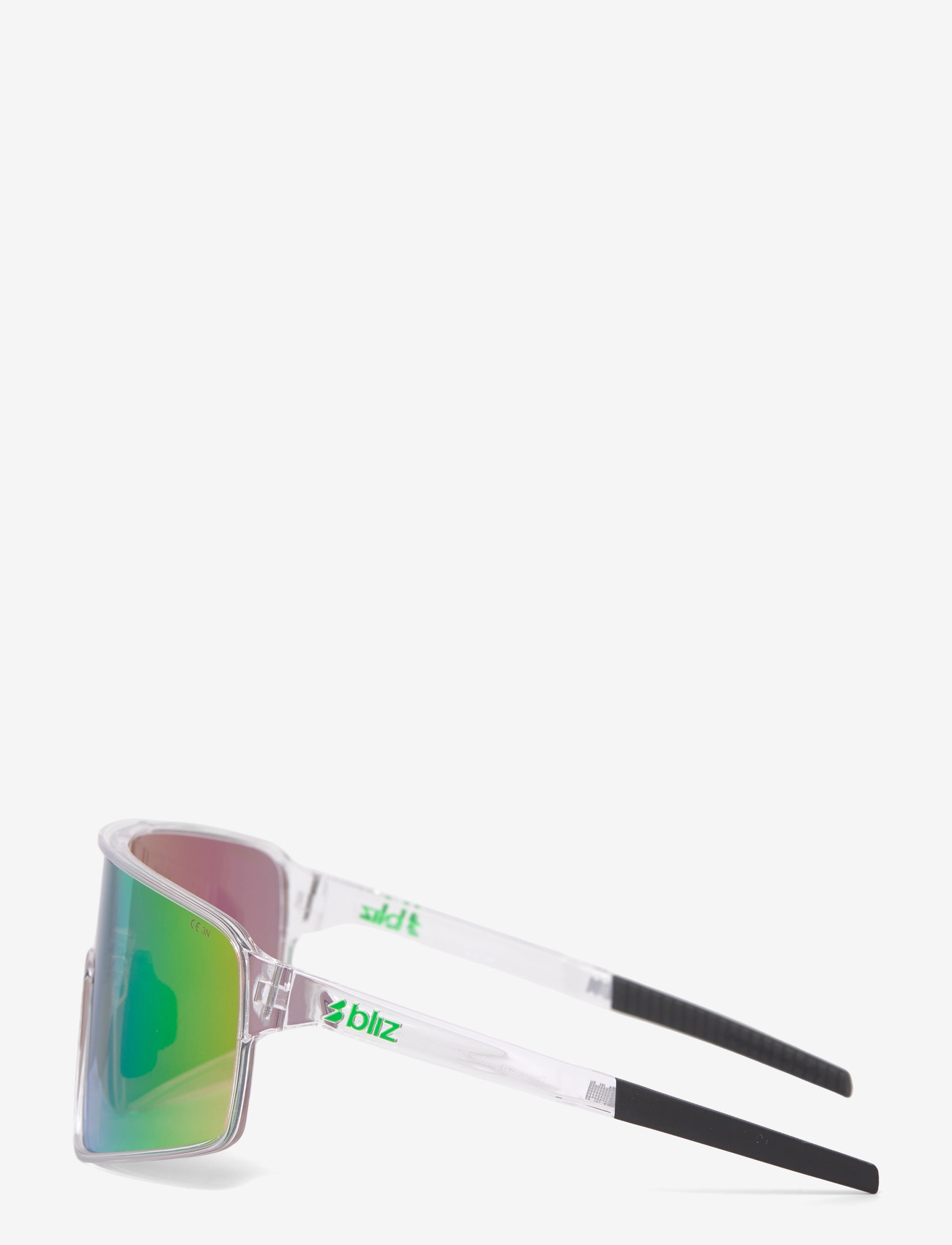 Bliz - P001S - brillen - transparent white / brown w green multi - 2