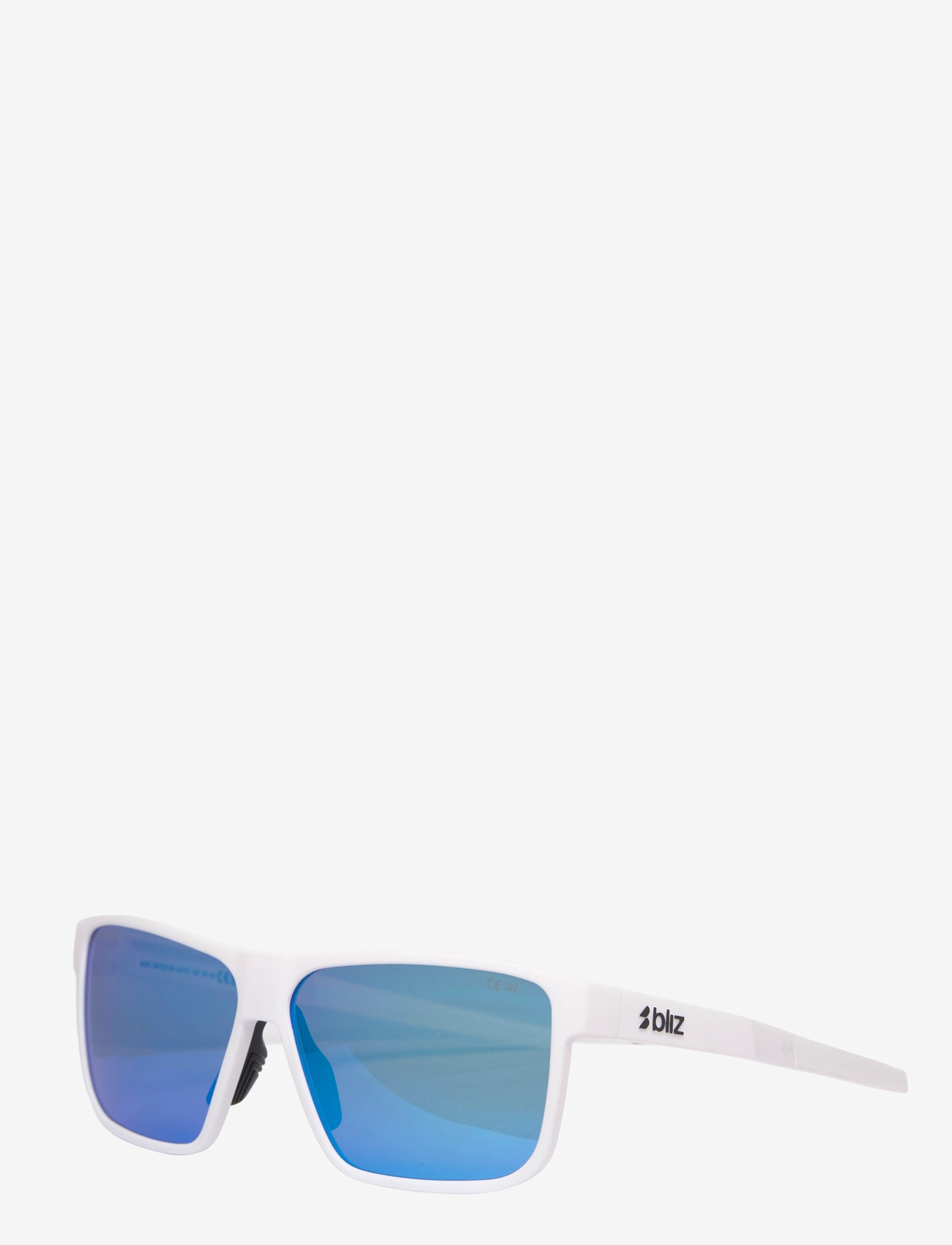 Bliz - A008 - briller - matte white / smoke w blue multi - 1