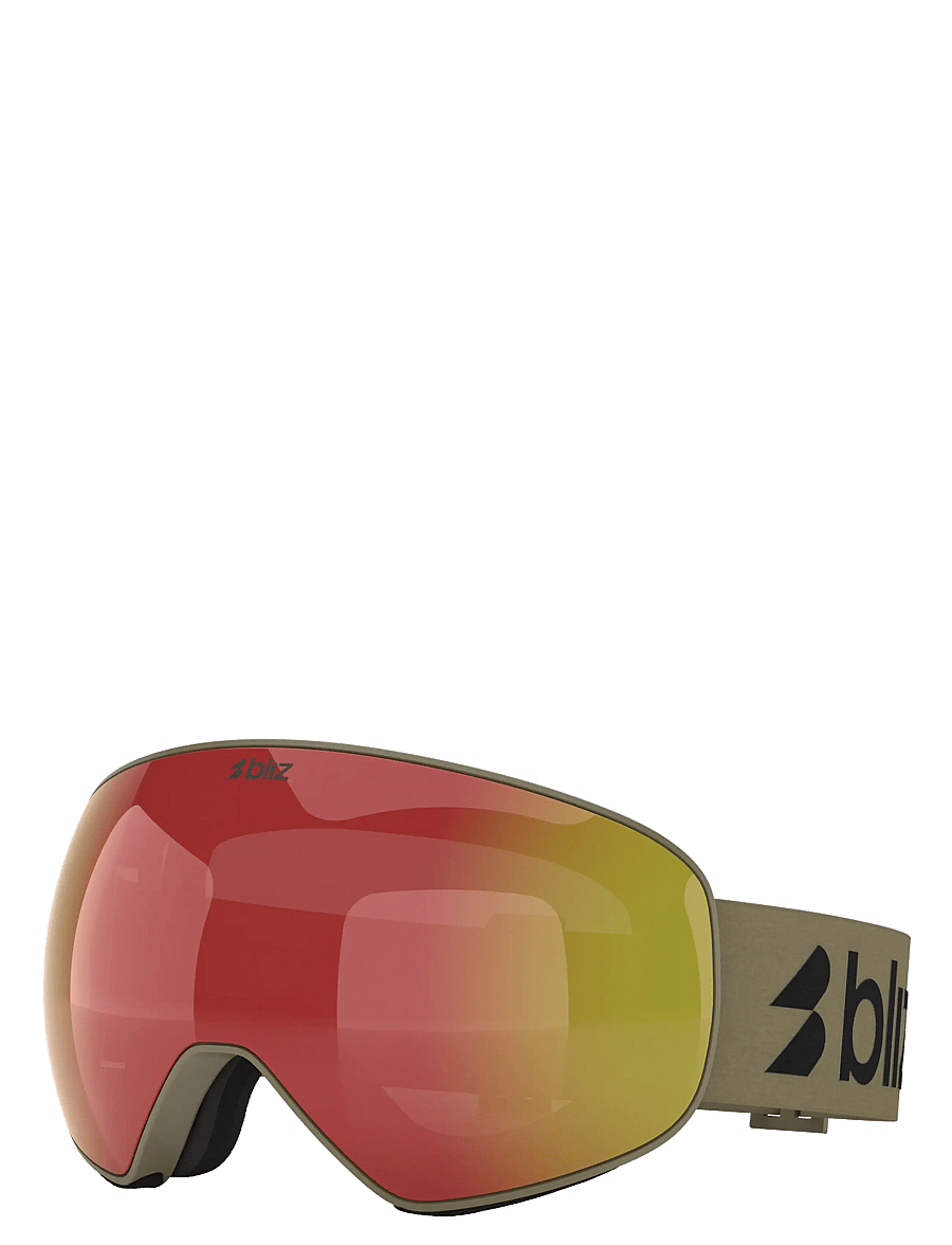 Bliz - FLOZ - schutzbrillen - matte camo green / brown w red multi - 0