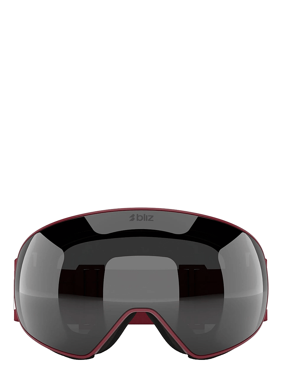 Bliz - FLOZ - schutzbrillen - matte burgundy / smoke w silver mirror - 1