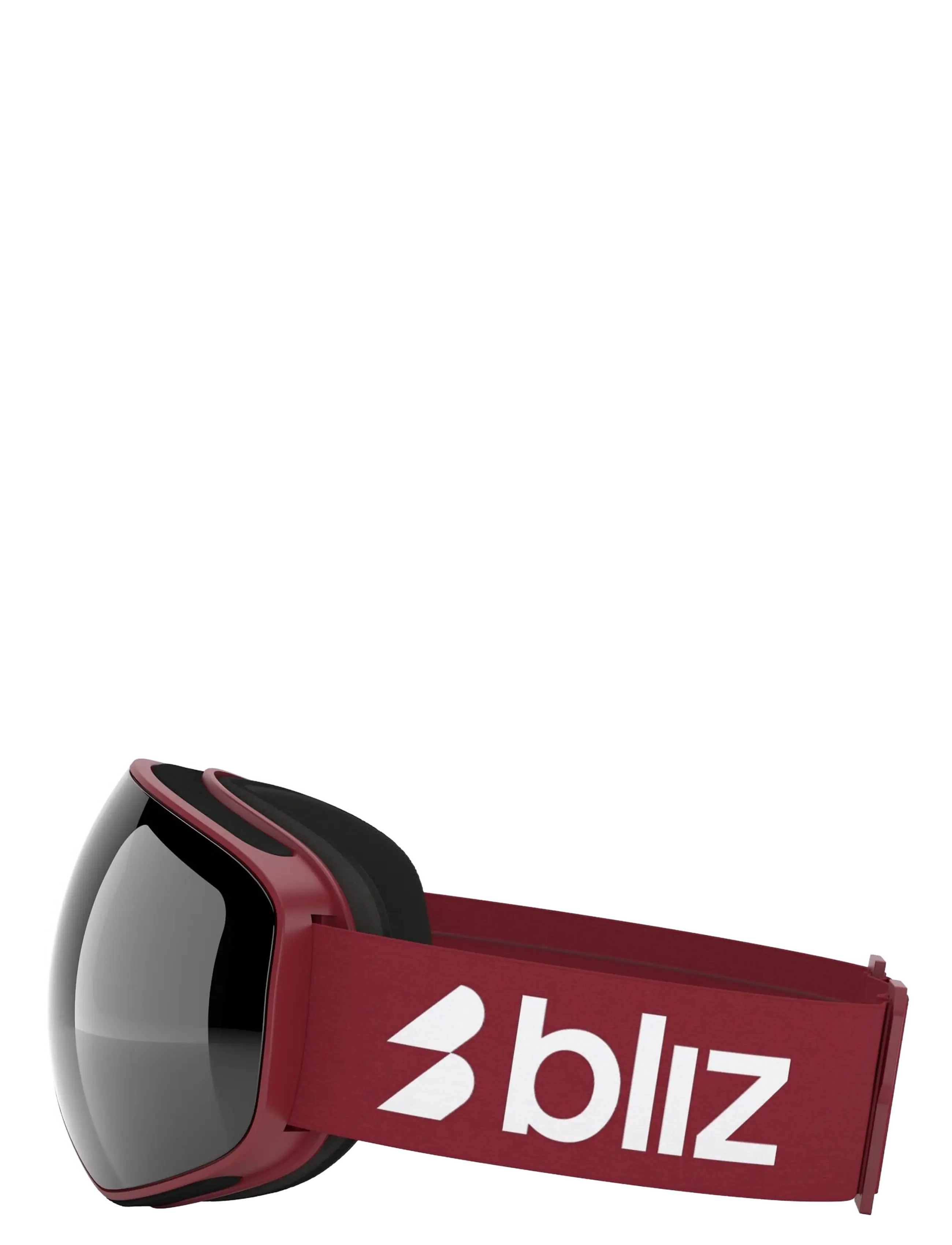 Bliz - FLOZ - briller - matte burgundy / smoke w silver mirror - 2