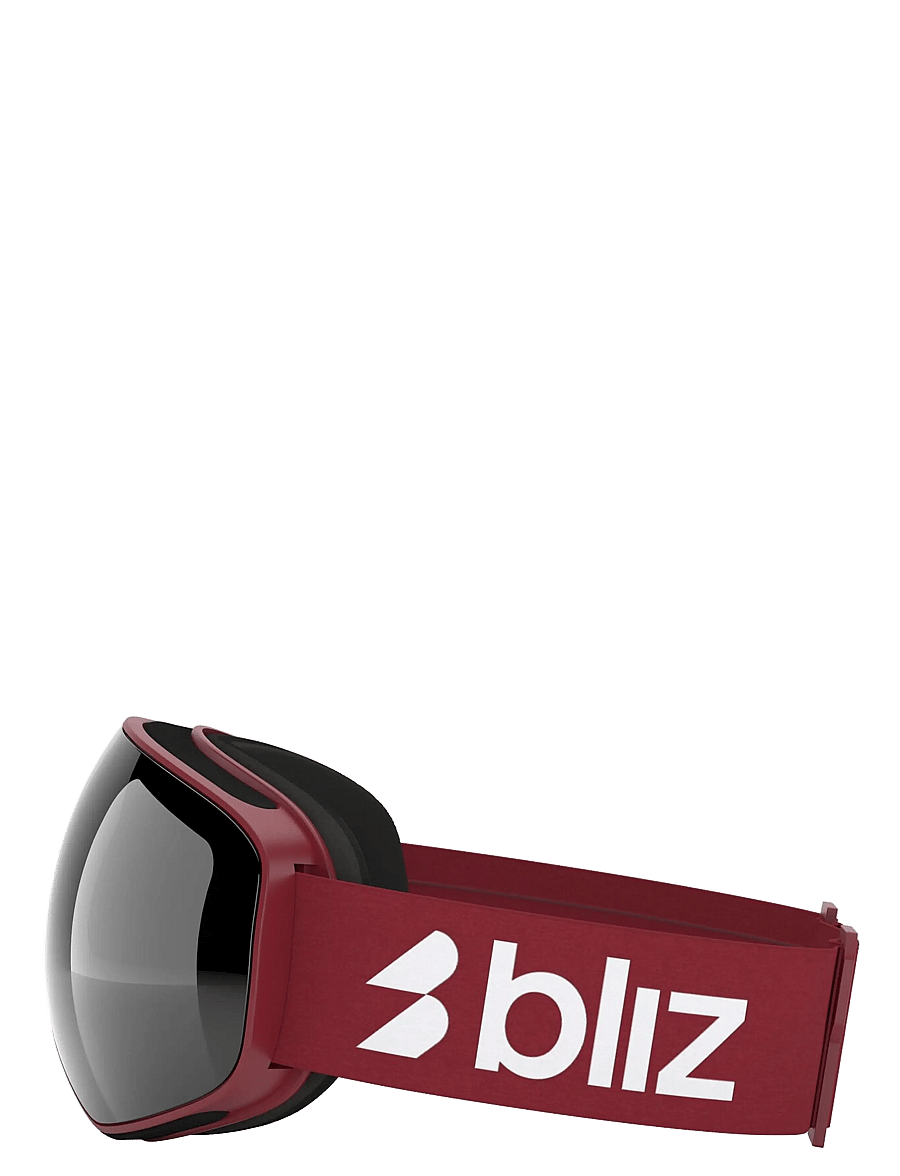 Bliz - FLOZ - schutzbrillen - matte burgundy / smoke w silver mirror - 2