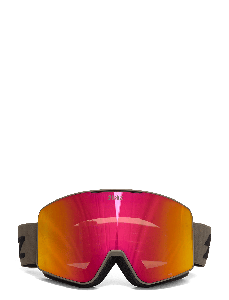 Bliz - G001 - matte camo green / brown w red multi - 0