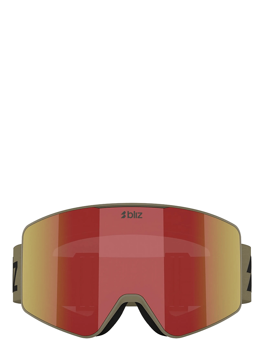 Bliz - G001 - schutzbrillen - matte camo green / brown w red multi - 1