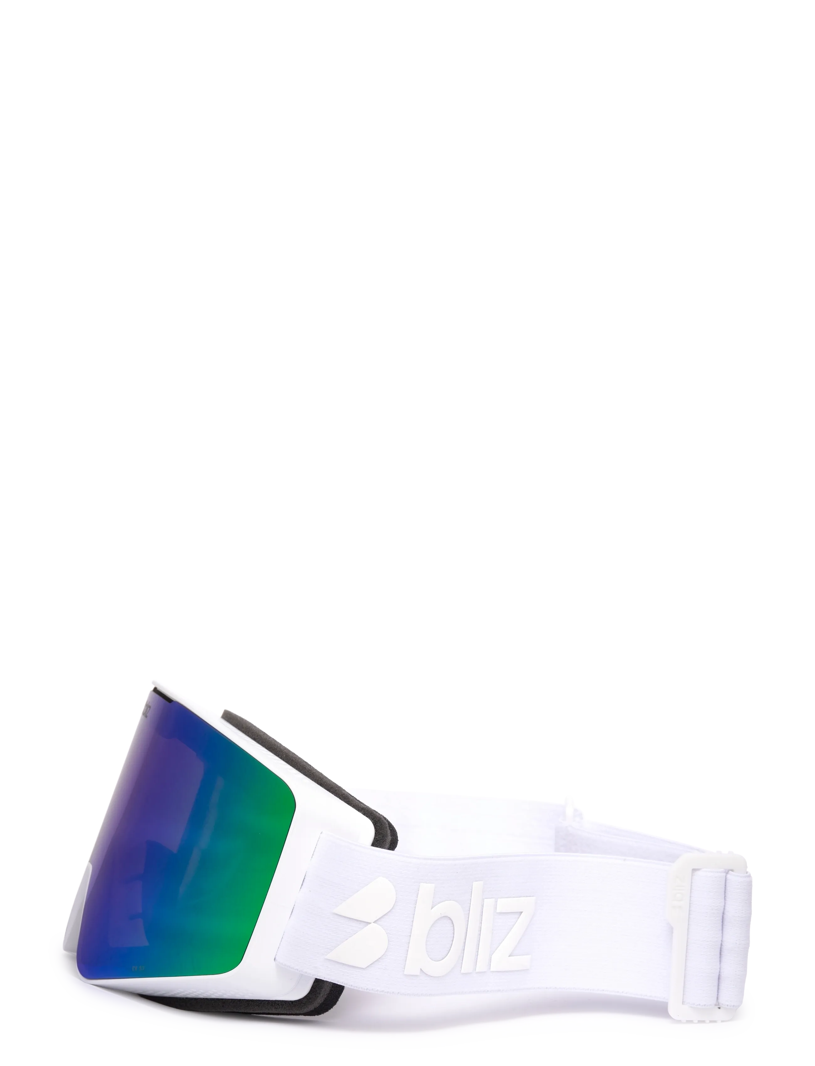 Bliz - G001 - prillid - matte white / brown w green multi - 1