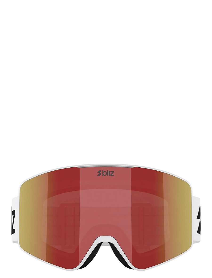 Bliz - G001S - briller - matte white / brown w red multi - 0
