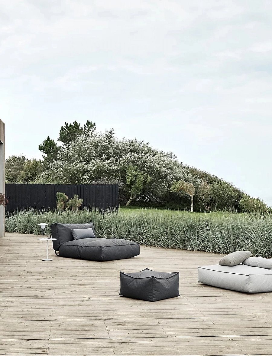 Blomus - Outdoor Side Table - 45 cm, Ø 40 cm - STAY - White - möbel - white - 3