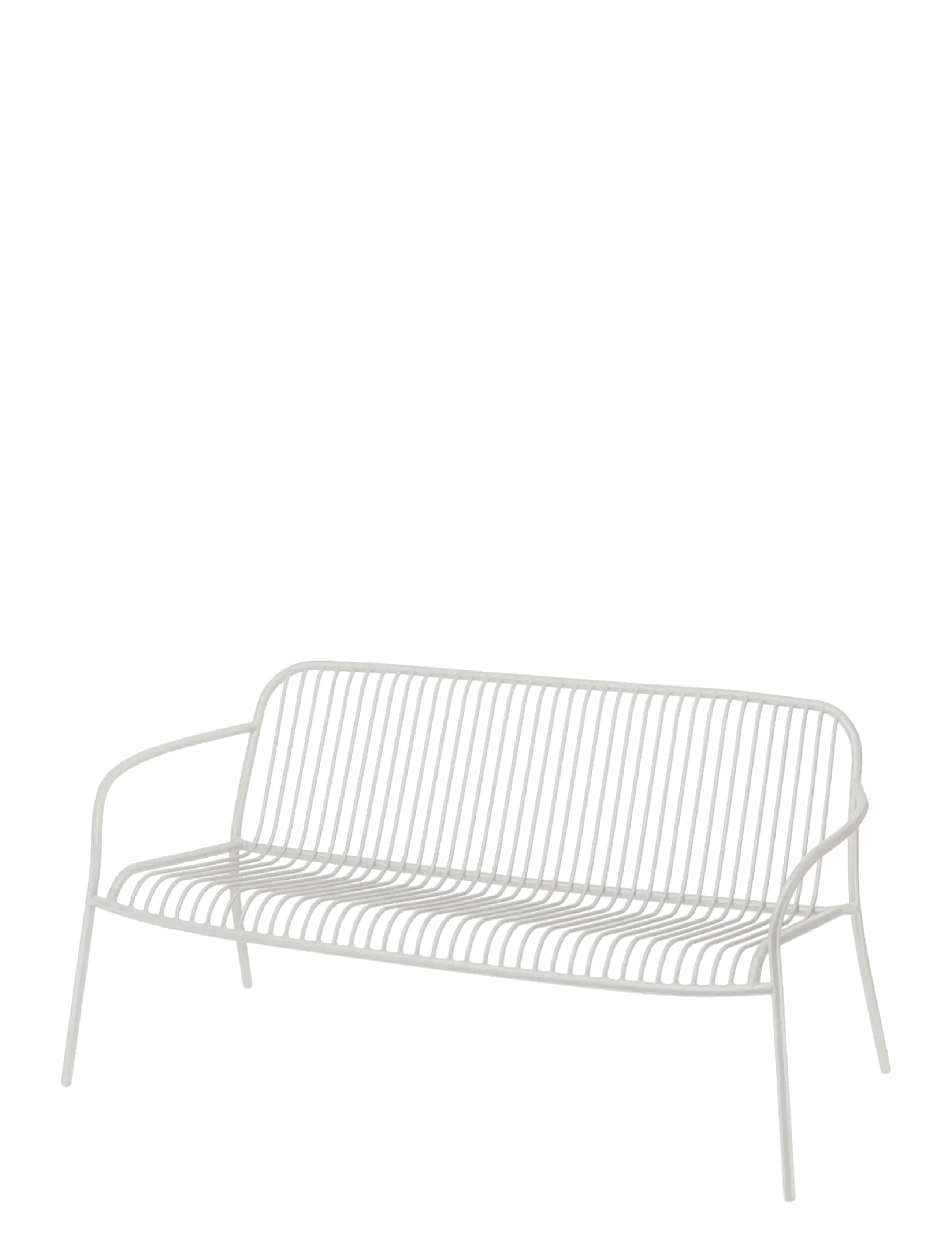 Blomus - Lounge Sofa - 66 x 134 x 72 cm - YUA WIRE - Silk Grey - möbler - silk grey - 2