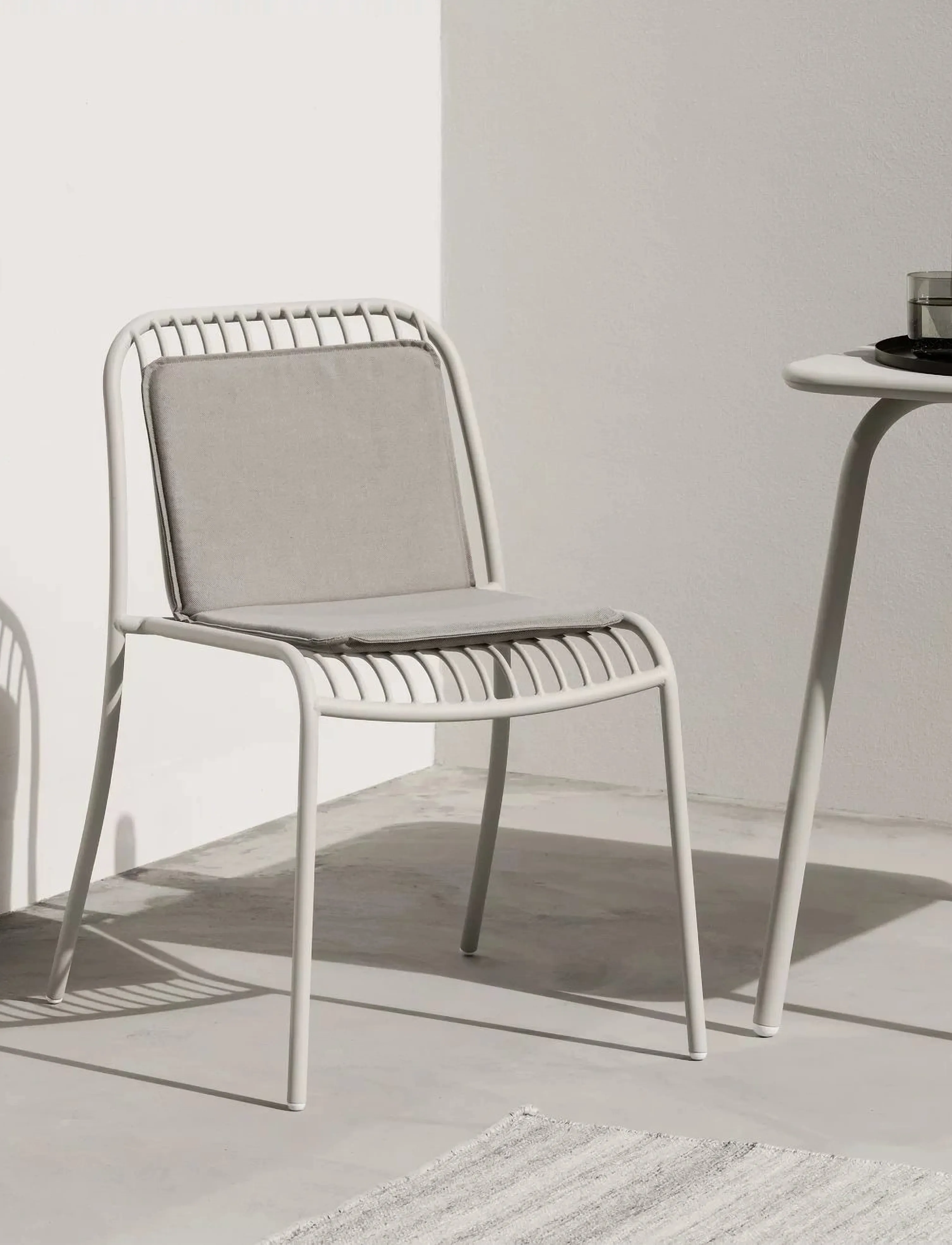 Blomus Seat Rest 66 X 39 Cm Yua Melange Grey, L cm, Textiles, Grau - Pads, Homeware
