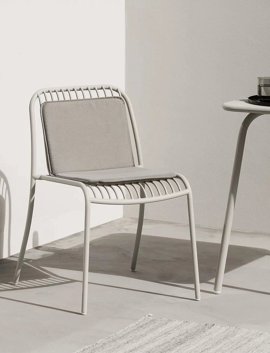 Blomus - Seat Rest - 66 x 39 cm - YUA - Melange Grey - tooli padi - melange grey - 0