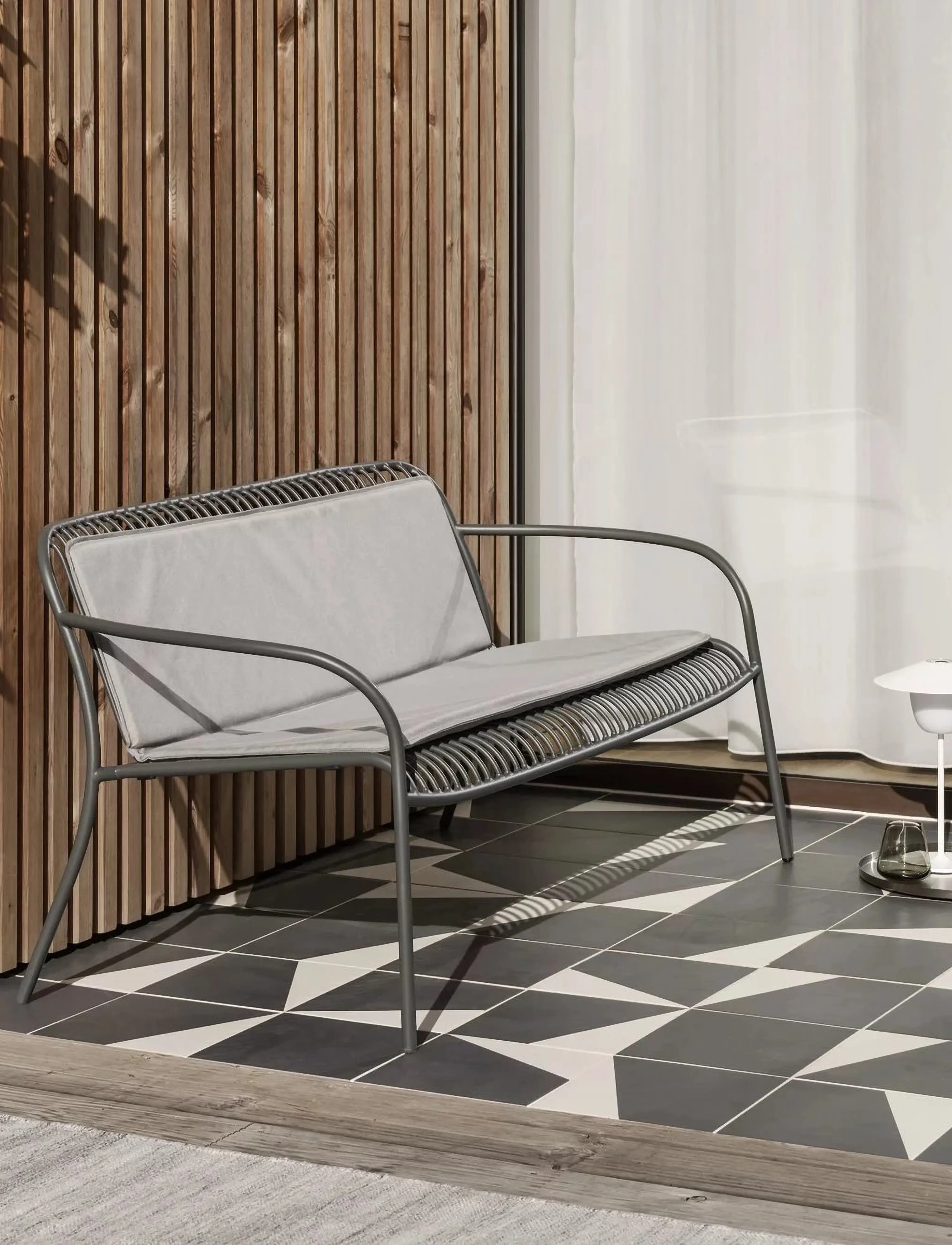 Blomus - Seat Rest - 111 x 75 cm - YUA - Melange Grey - sessur - melange grey - 4