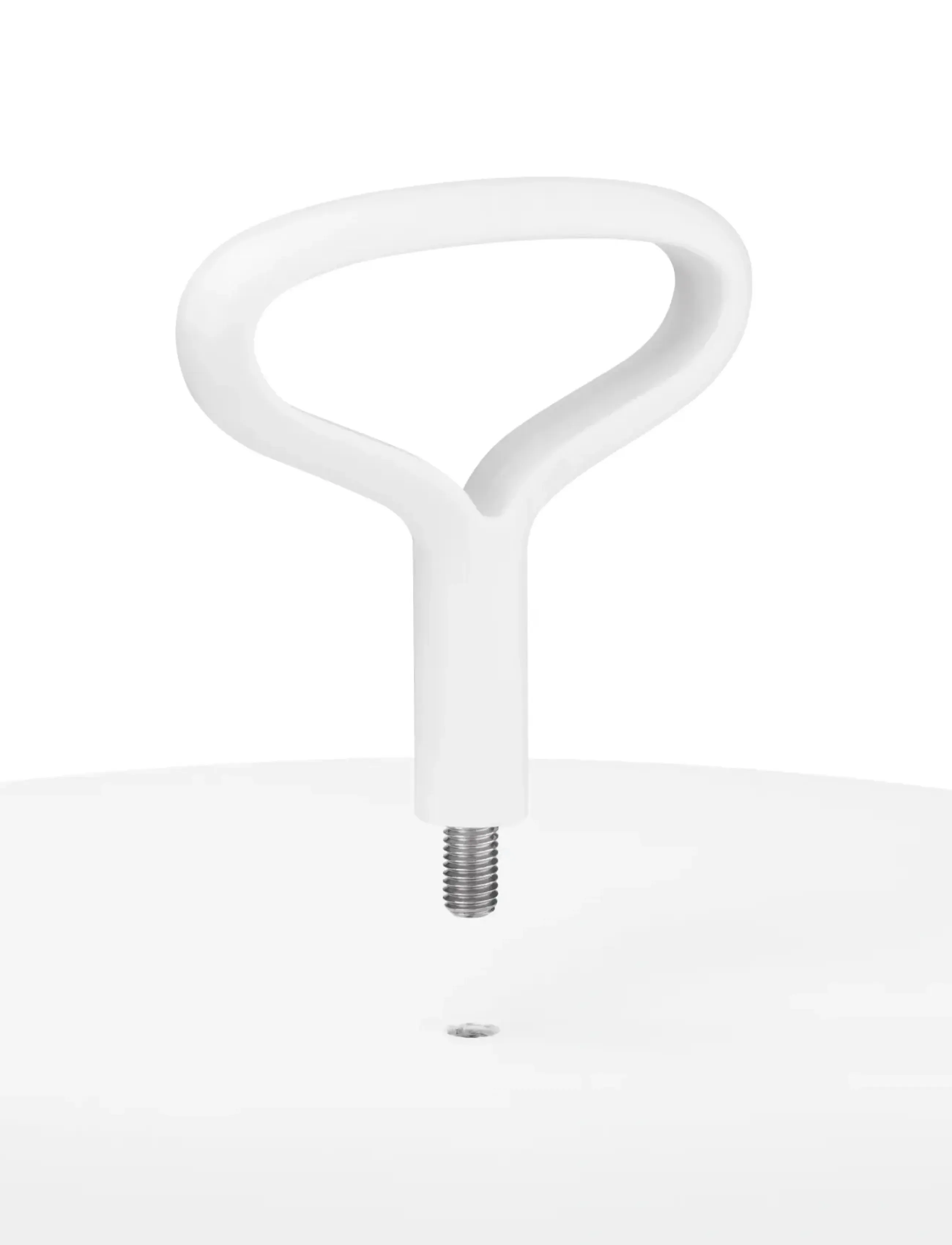 Blomus - Outdoor Side Table - 58 cm, Ø 42 cm - PORTER - White - utemöbler - white - 5