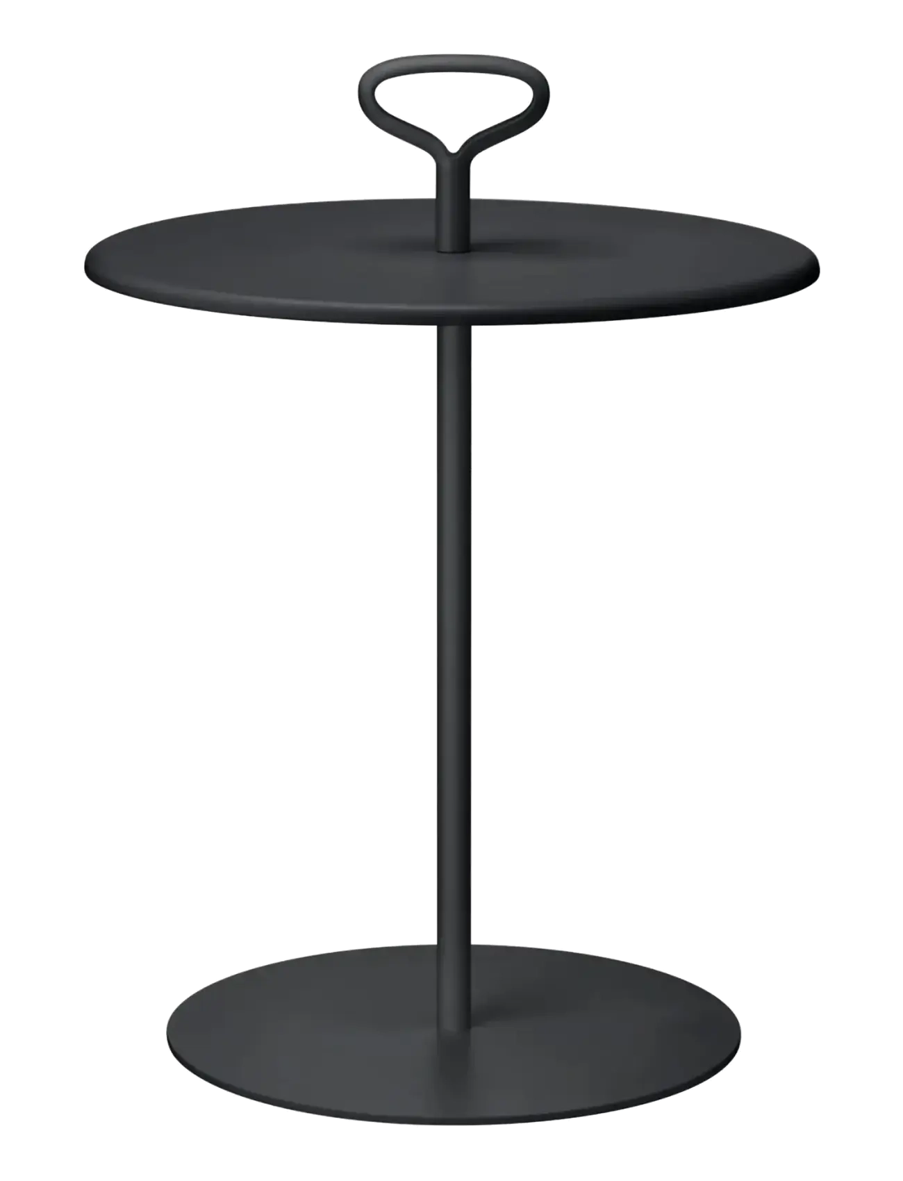 Blomus - Outdoor Side Table - 58 cm, Ø 42 cm - PORTER - Black - møbler - black - 2