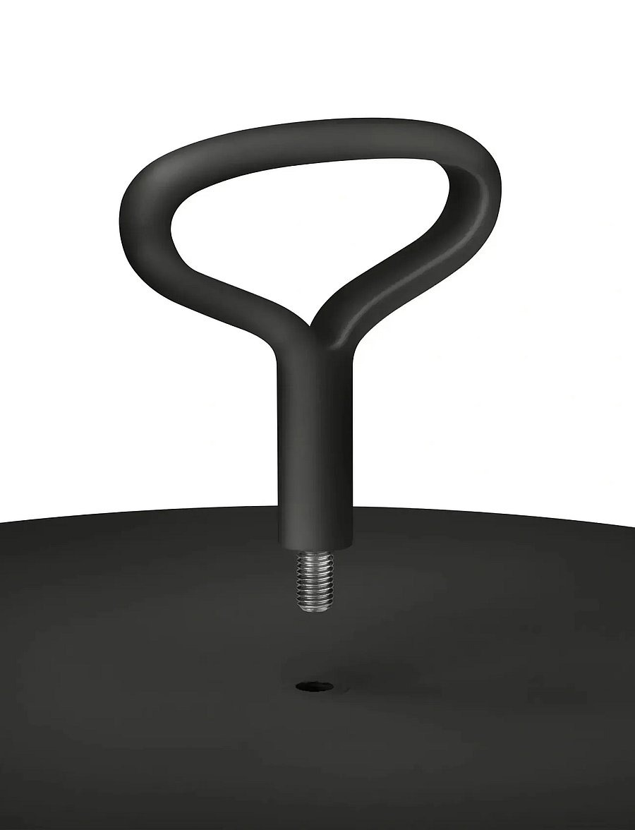 Blomus - Outdoor Side Table - 58 cm, Ø 42 cm - PORTER - Black - mööbel - black - 3