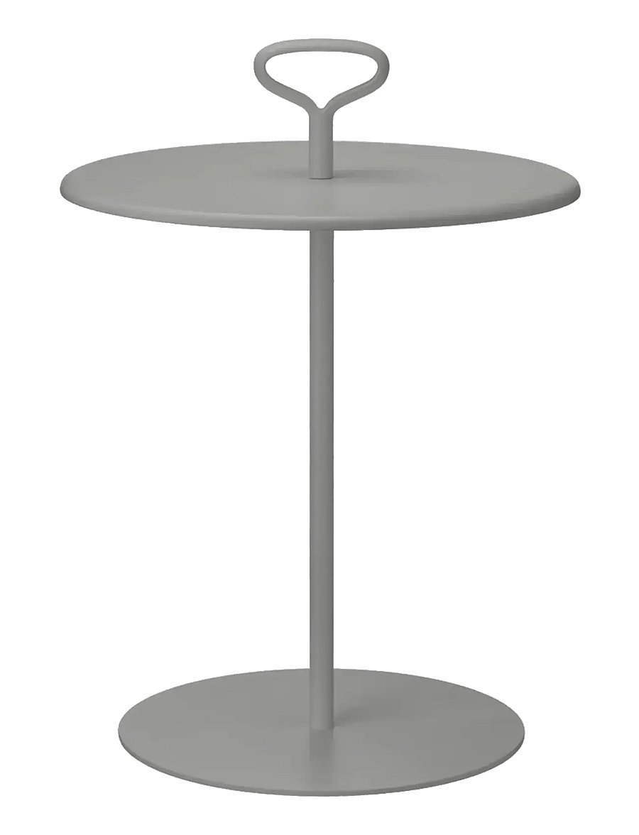 Blomus - Outdoor Side Table - 58 cm, Ø 42 cm - PORTER - Granite Gray - mööbel - granite gray - 1