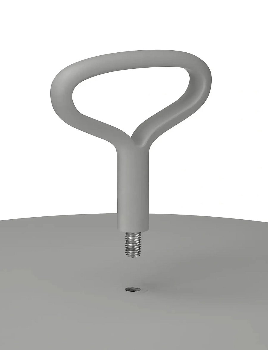 Blomus - Outdoor Side Table - 58 cm, Ø 42 cm - PORTER - Granite Gray - mööbel - granite gray - 2