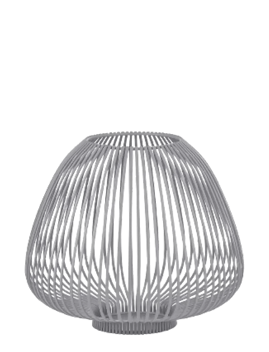 Blomus - Lantern M - Ø 31,5 x 30 cm - LYVA - Steel Grey - laternen - steel grey - 3