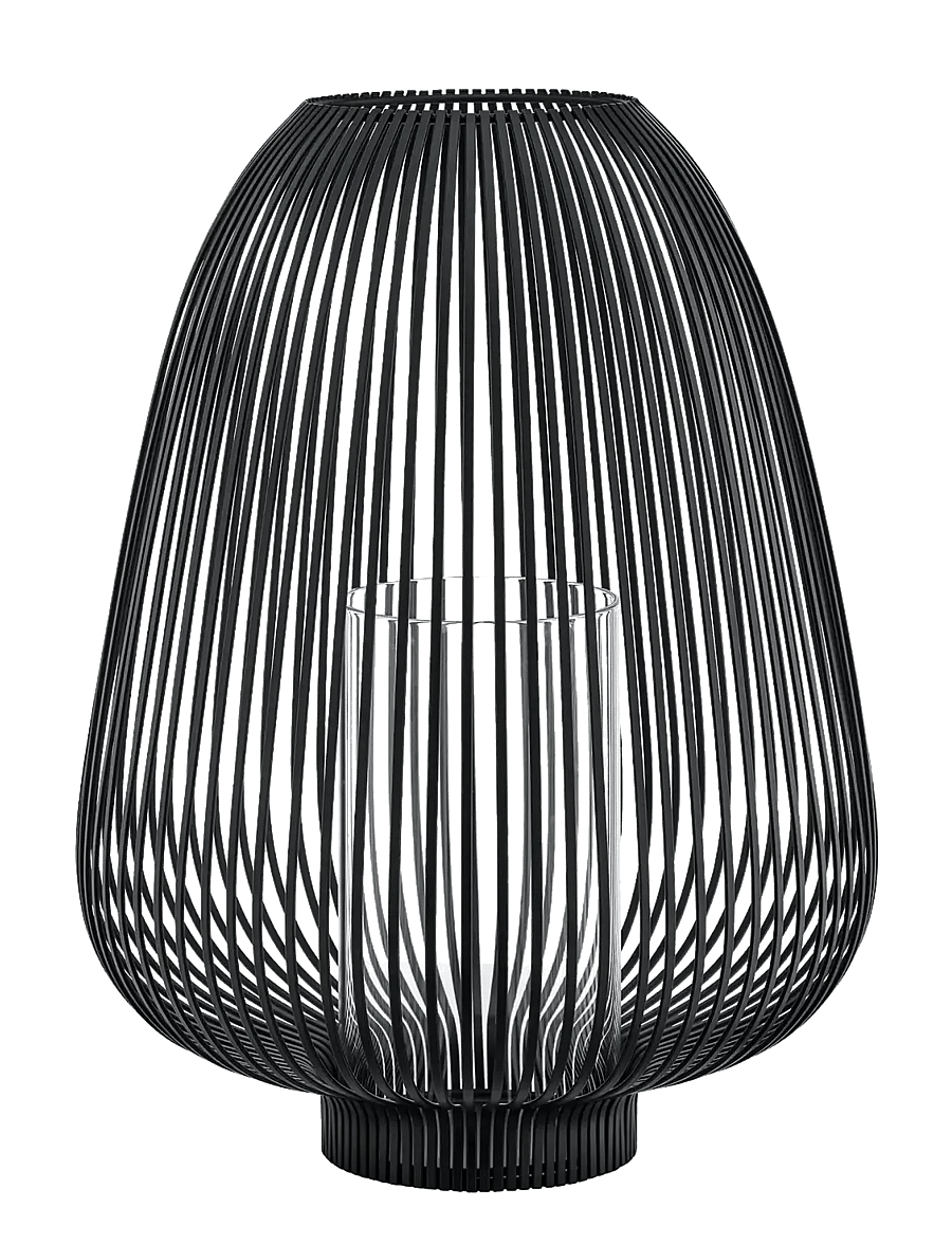 Blomus - Lantern L - Ø 34,5 x 48 cm - LYVA - Black - laternad - black - 1