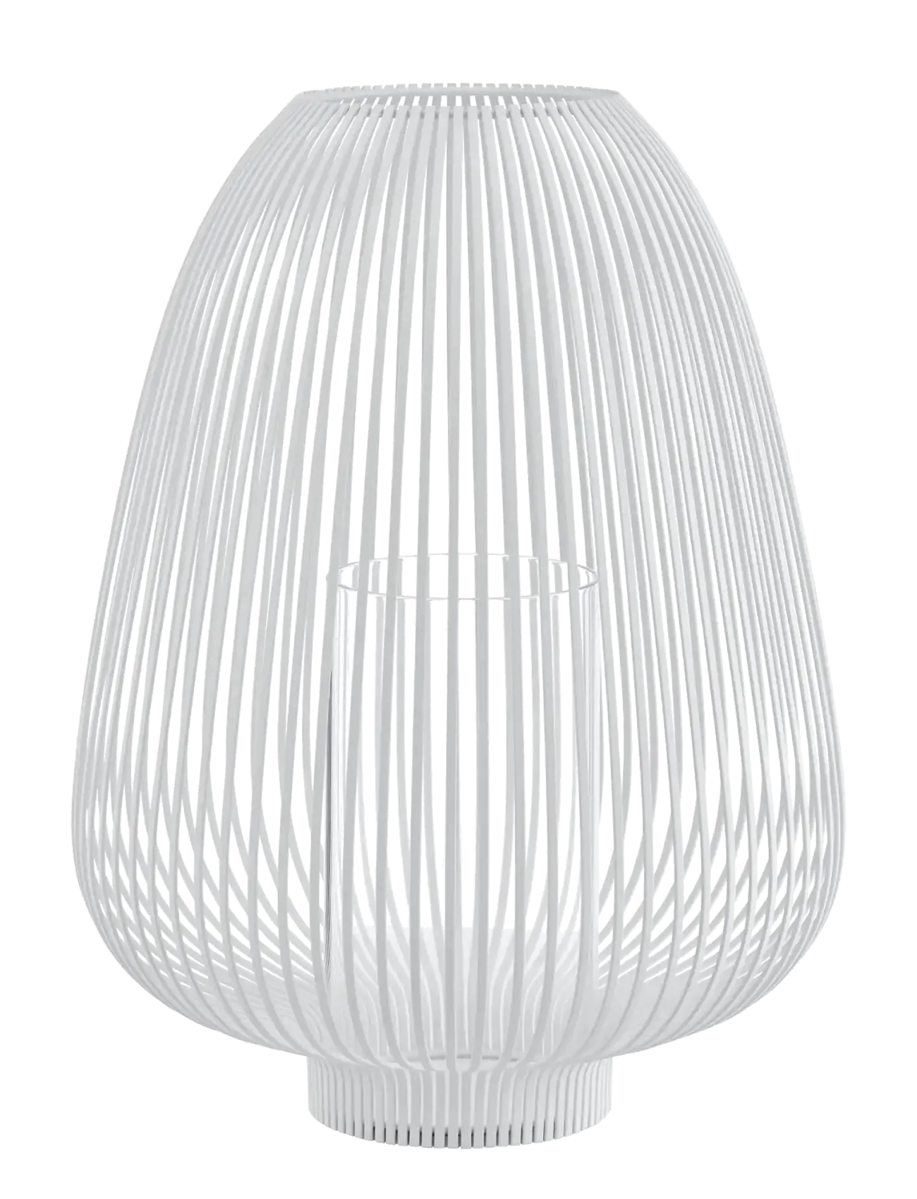 Blomus Lantern L Ø 34,5 X 48 Cm Lyva White, Lanterne, Hvid, Str: L 34.5CM