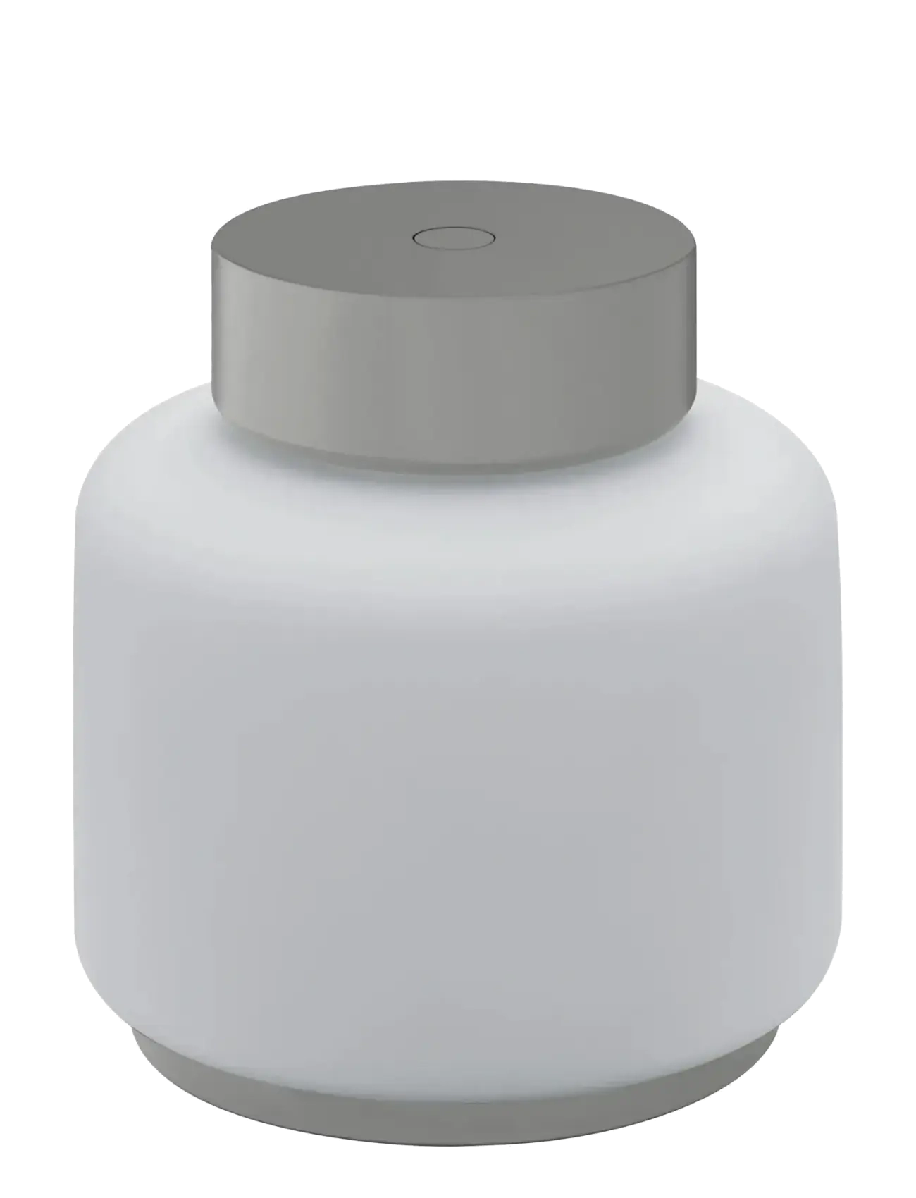 Blomus Mobile Led Lamp 13,5 Cm, Ø 12,5 Cm Fawn Granite Gray, Bordlampe, Grå, Str: Ø 12.4CM