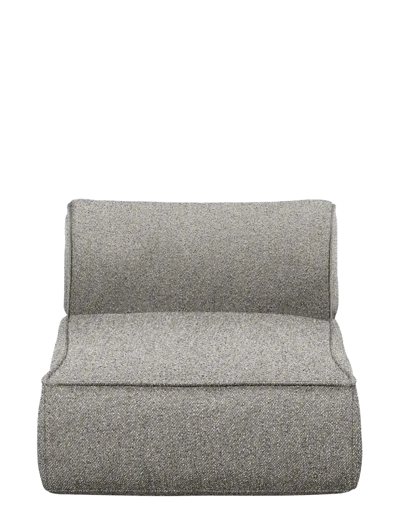 Blomus Lounger Chair - 95 X 75 X 68 cm - Stay - Earth Bouclé, L 93 cm, Grey, Outdoor Environment > Outdoor Seating, Unisex