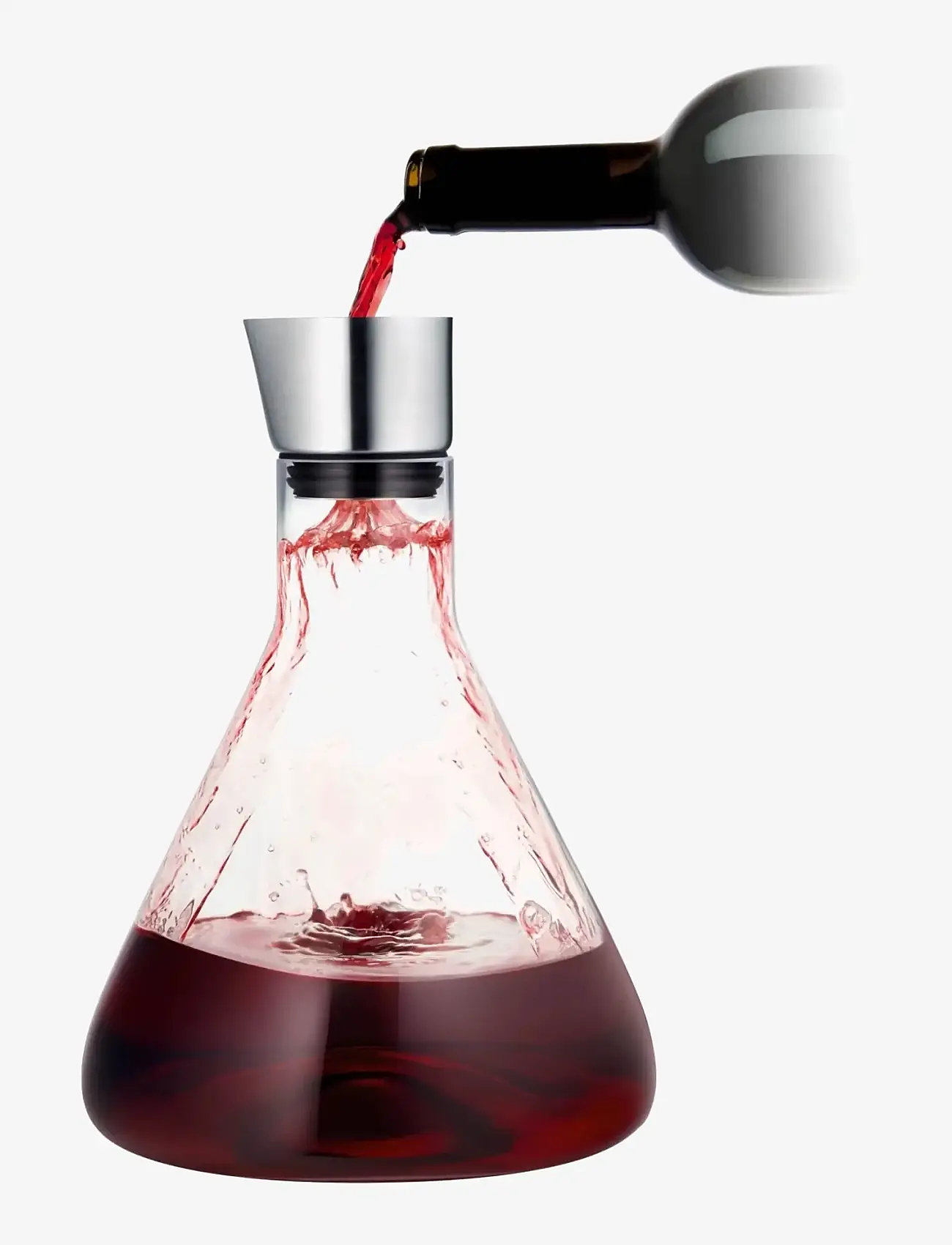 Blomus - Decanter Carafe - Ø 18 cm - DELTA - Clear Glass - vinkaraffer - clear glass - 1