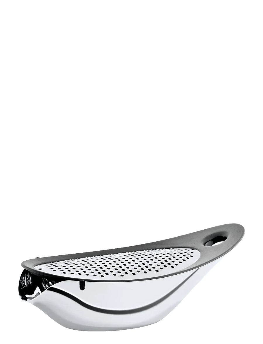 Blomus - Cheese Grater with Bowl - 19,5 x 10 x 7 cm - NAVETTA - Stainless Steel - tsitrusepressid - stainless steel - 0