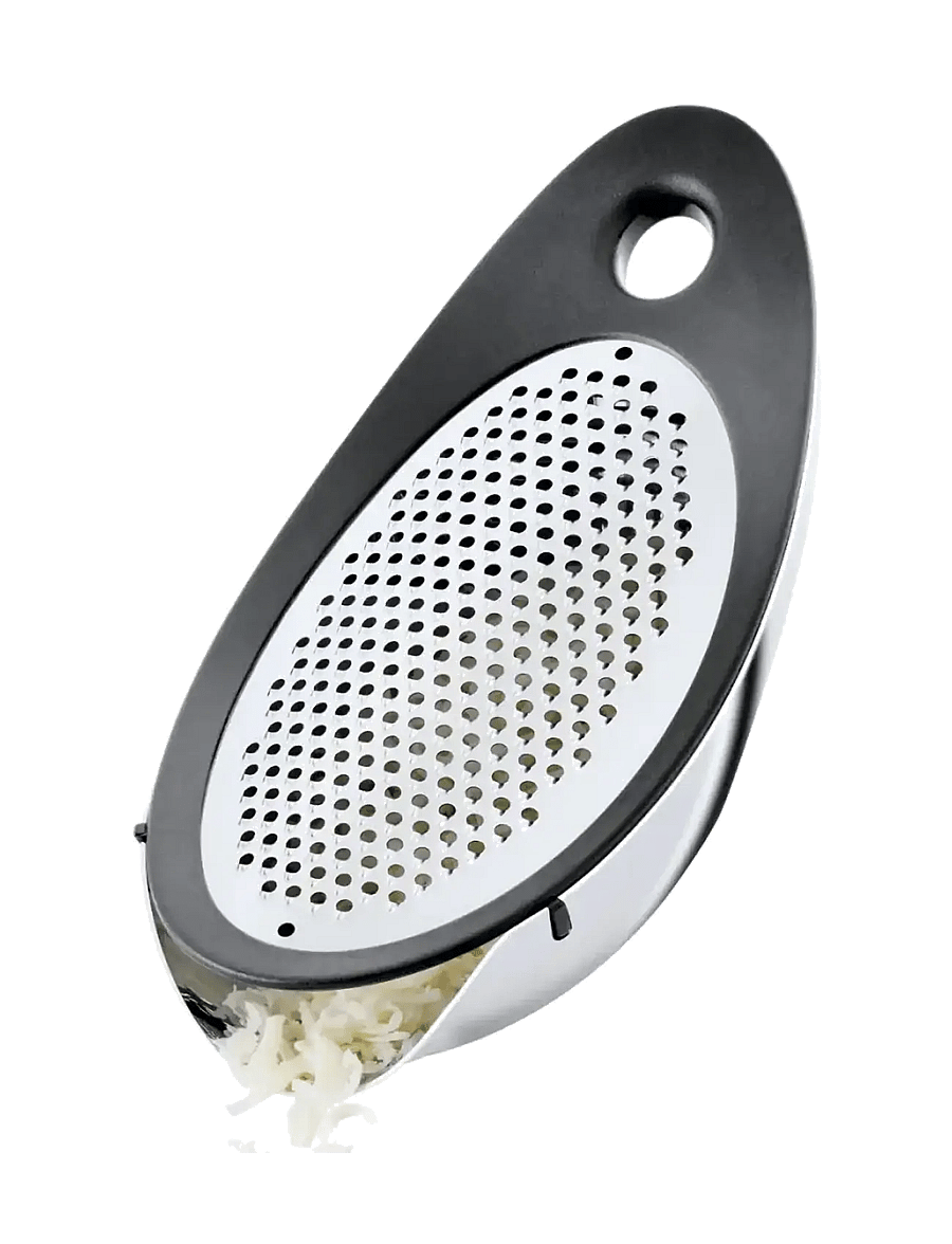 Blomus - Cheese Grater with Bowl - 19,5 x 10 x 7 cm - NAVETTA - Stainless Steel - tsitrusepressid - stainless steel - 2