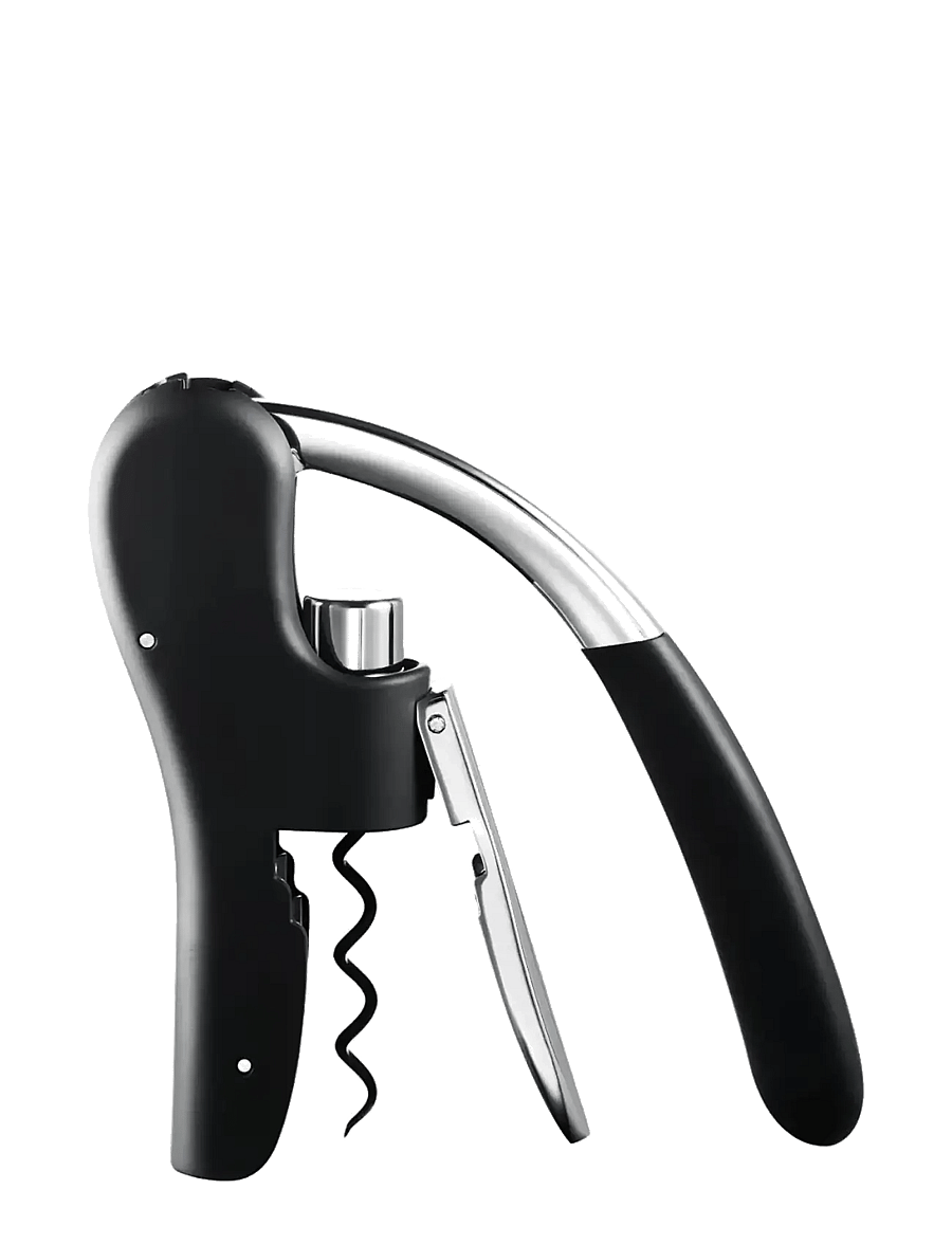 Blomus - Automatic Corkscrew - 15 x 13 x 2,5 cm - LEVERMAN PRO - Black - andere küchenutensilien - black - 0