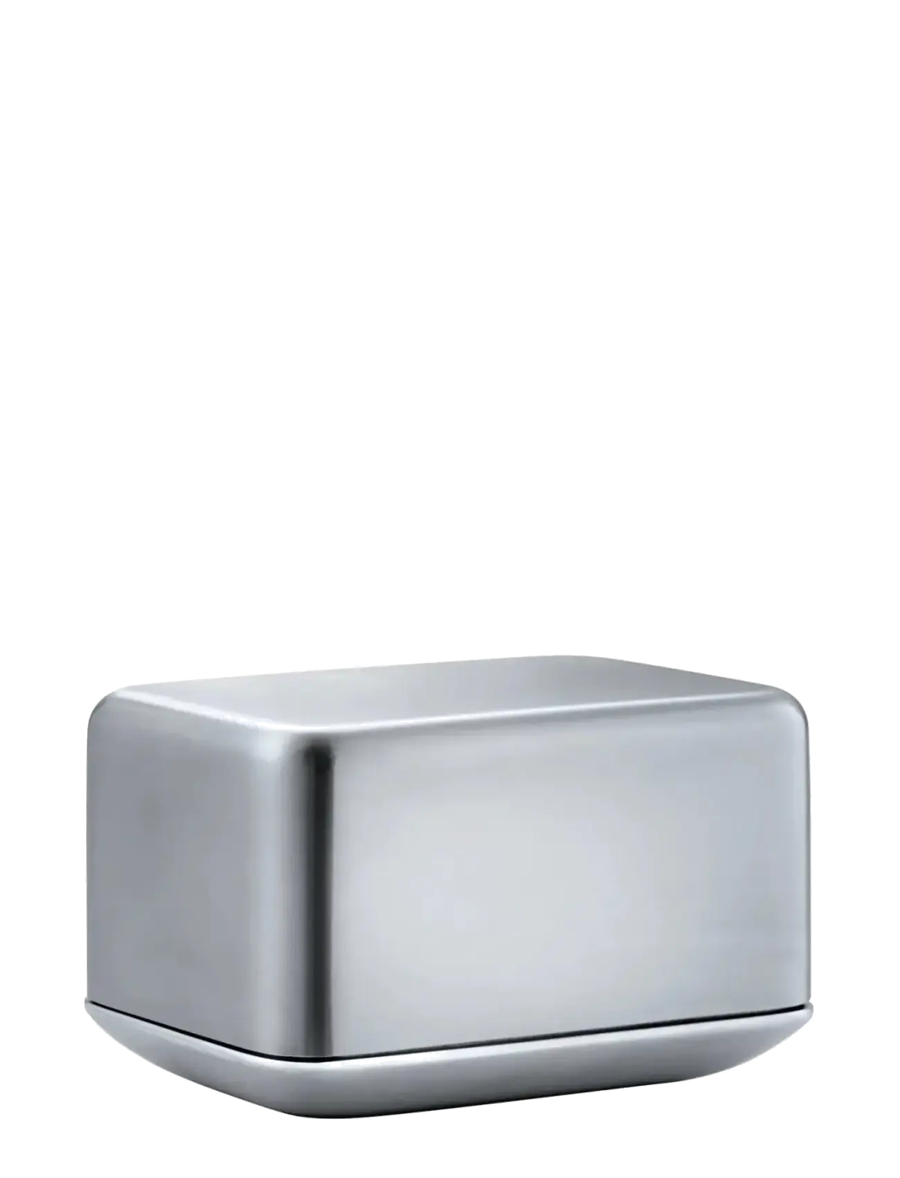 Blomus Single Butter Dish 6 X 7 X 10 Cm Basic Stainless Steel, Butter Kop, Sølv, Str: L 9.7CM