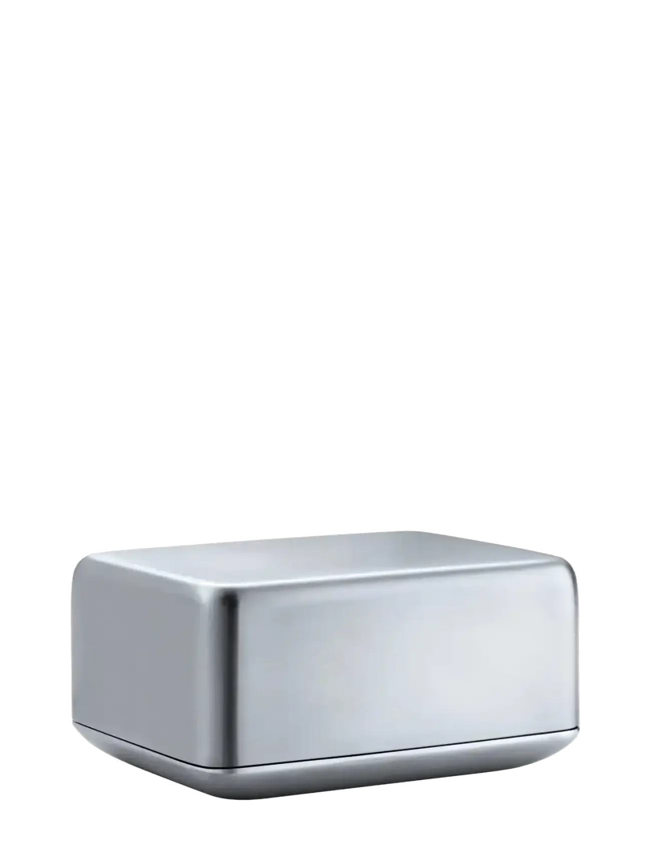 Blomus Butter Dish 6 X 12 X 10 Cm Basic Stainless Steel, Butter Kop, Grå, Str: L 12CM