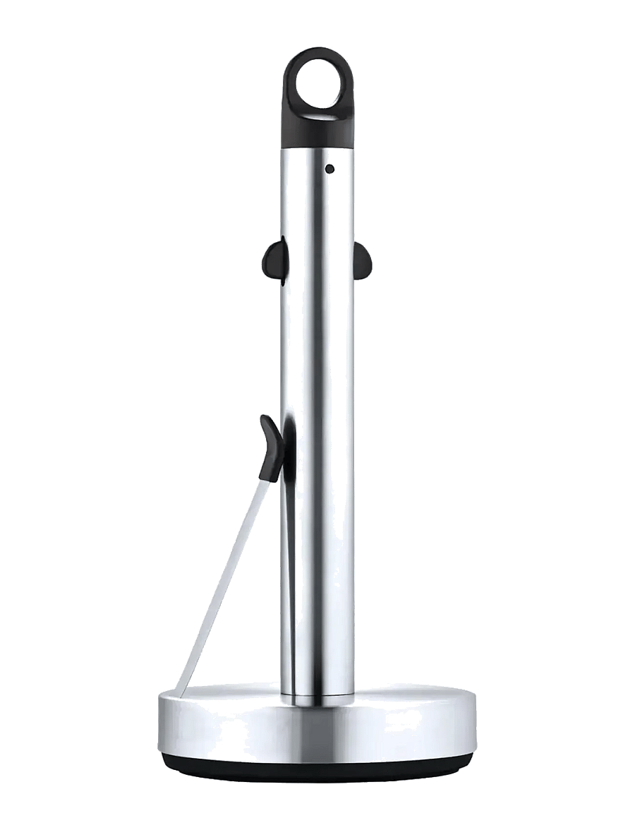Blomus - Paper Towel Holder - 34 cm, Ø 15 cm - LOOP - Stainless Steel - majapidamispaberi hoidjad - stainless steel - 0